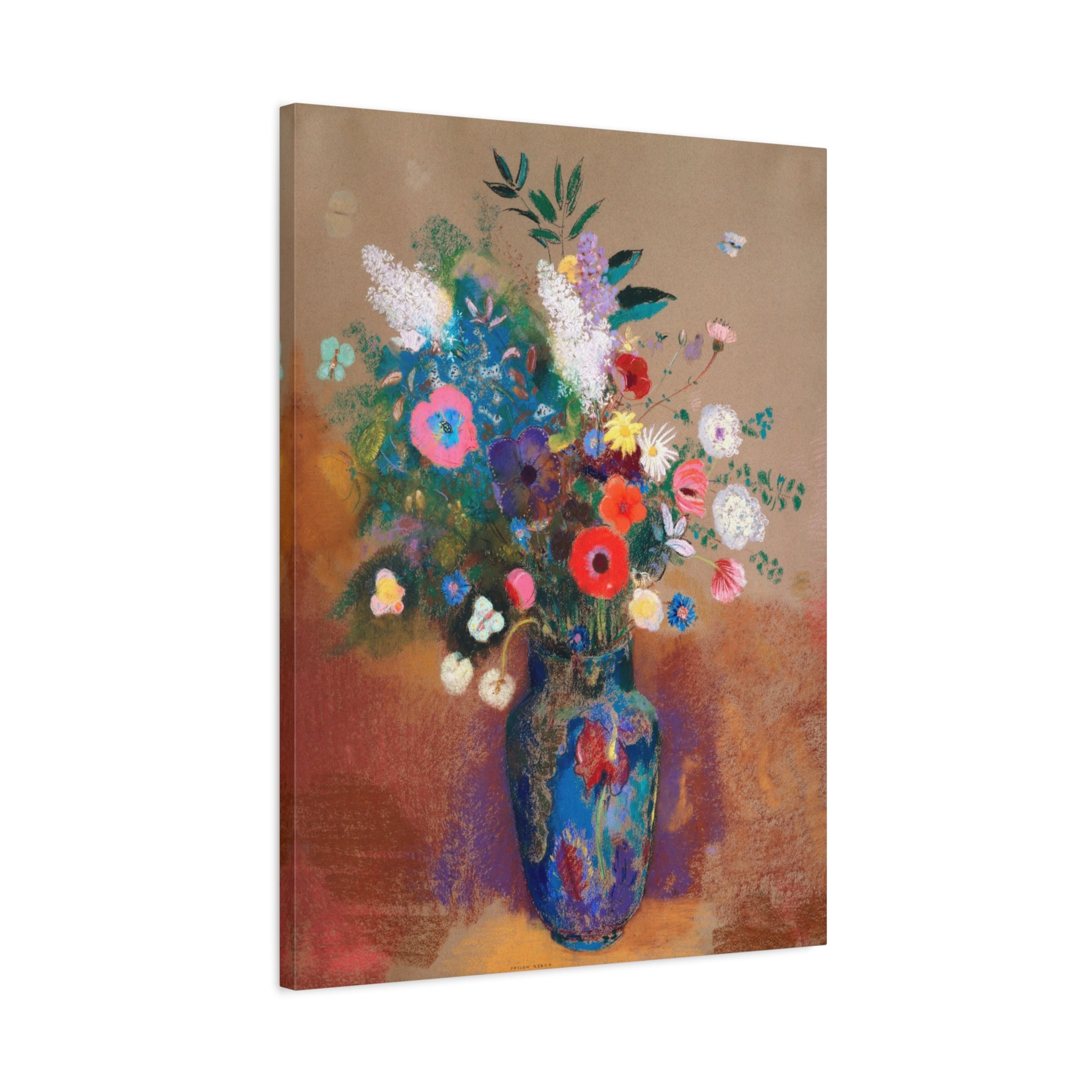 canvas-print-wall-art-odilon-redon-bouquet-of-flowers-home-decor-living-room-stretched-matte-floral-canvas-art-housewarming-g