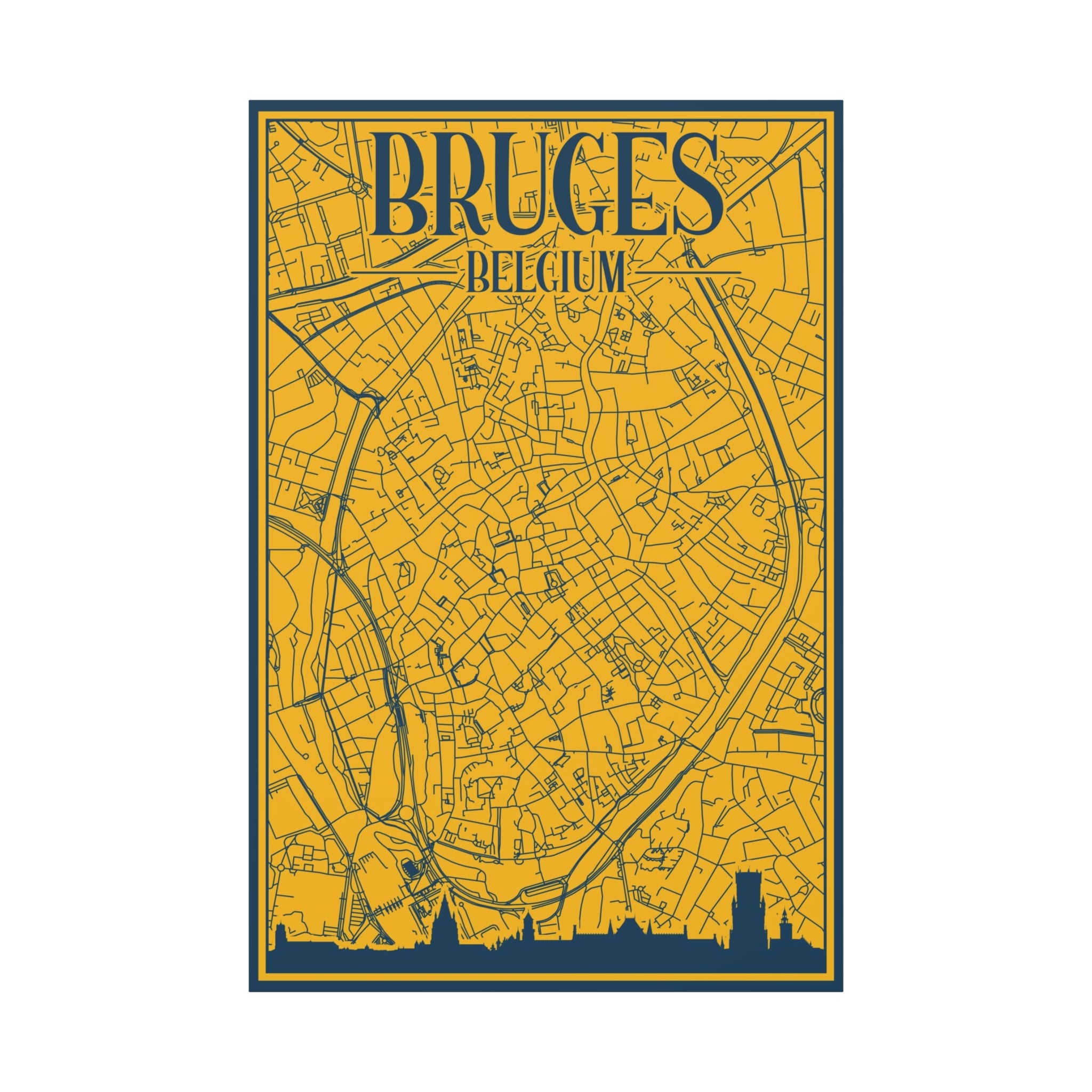 canvas-wall-art-brugge-belgium-travel-home-decor-travel-poster-matte-canvas-print-stretched-artwork-wall-hanging-brugge-citys