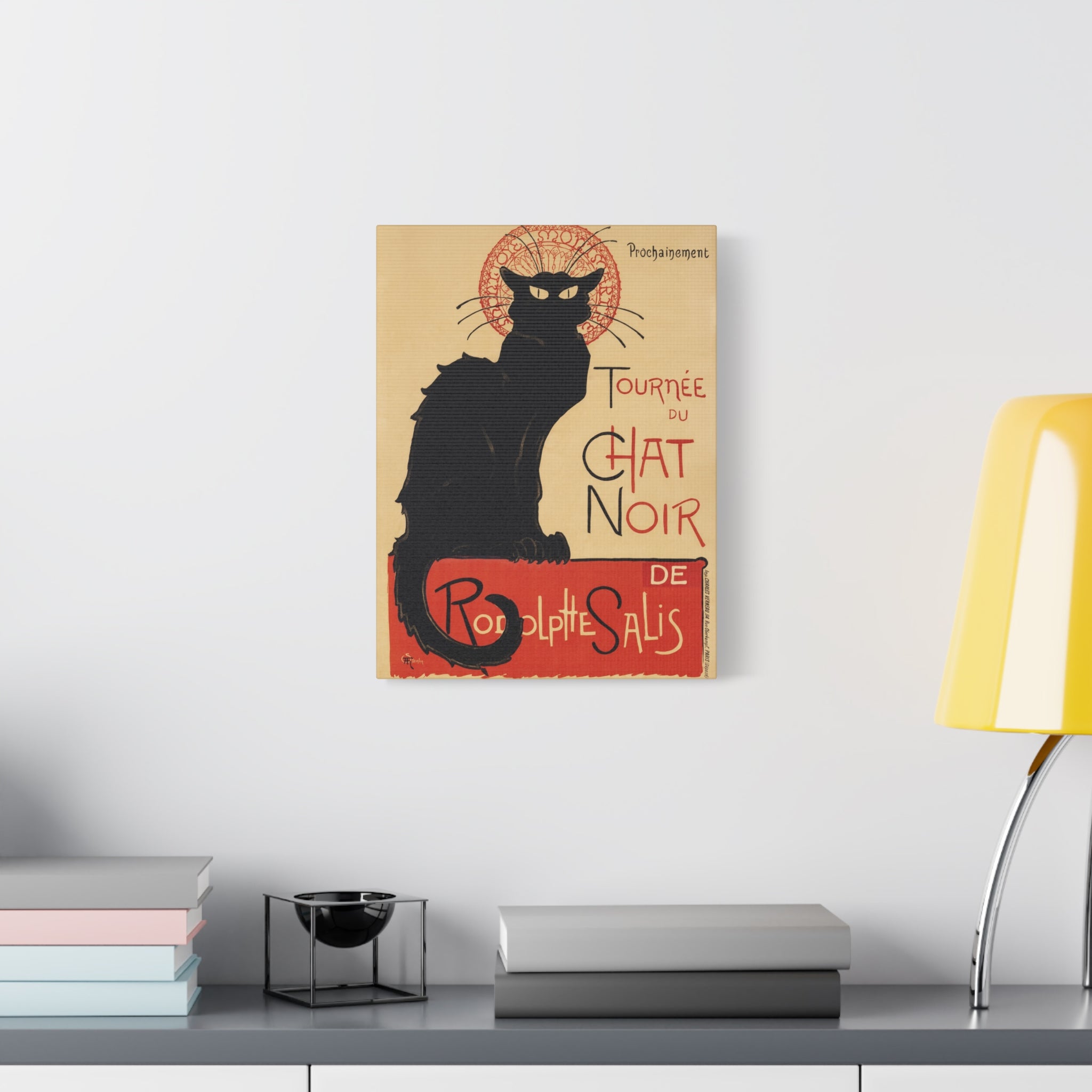 canvas-print-tournee-du-chat-noir-wall-art-matte-canvas-stretched-home-decor-living-room-theophile-steinlen-art-cat