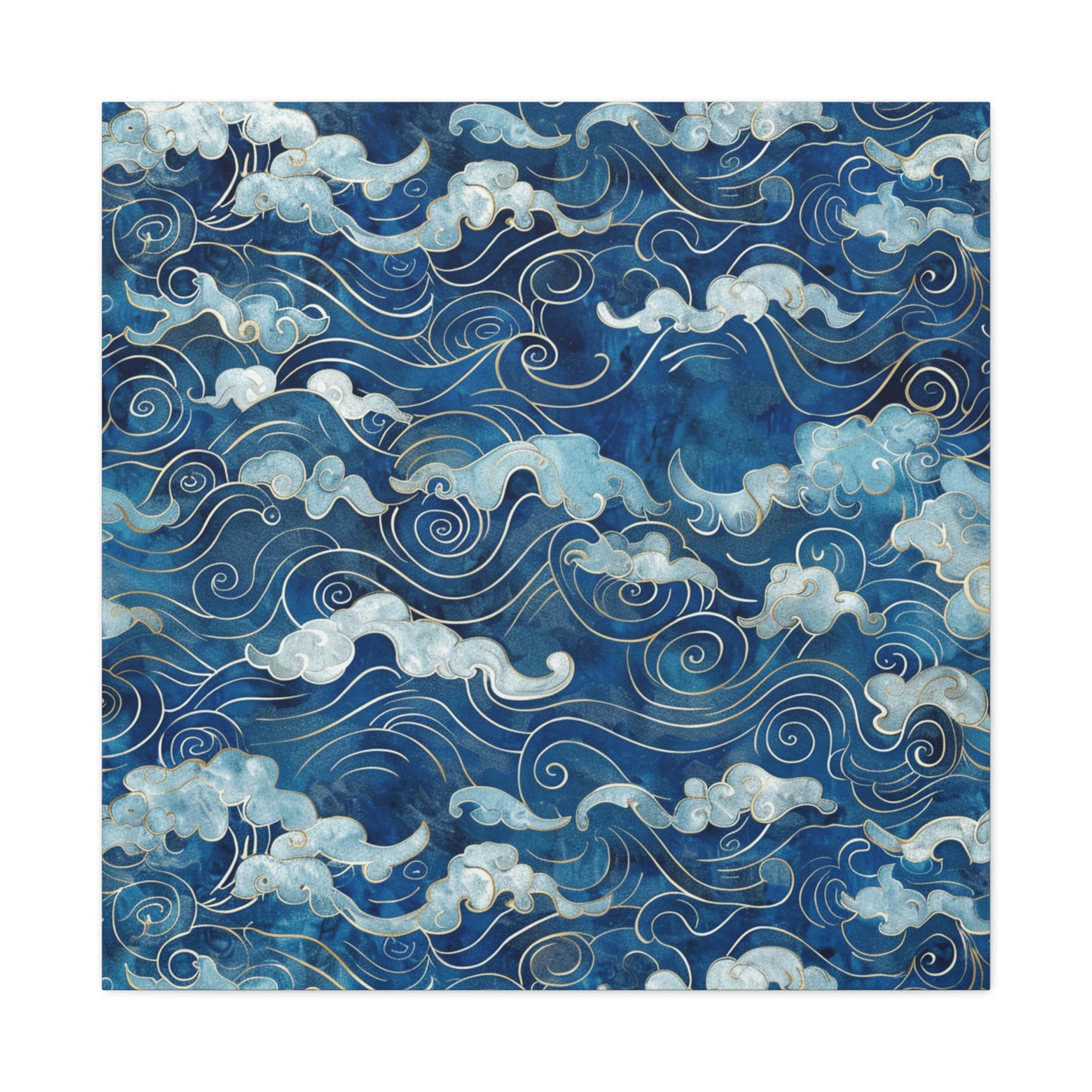 canvas-print-vintage-wave-pattern-japanese-style-colorful-wall-art-home-decor-stretched-matte-canvas-unique-gift-idea-office-