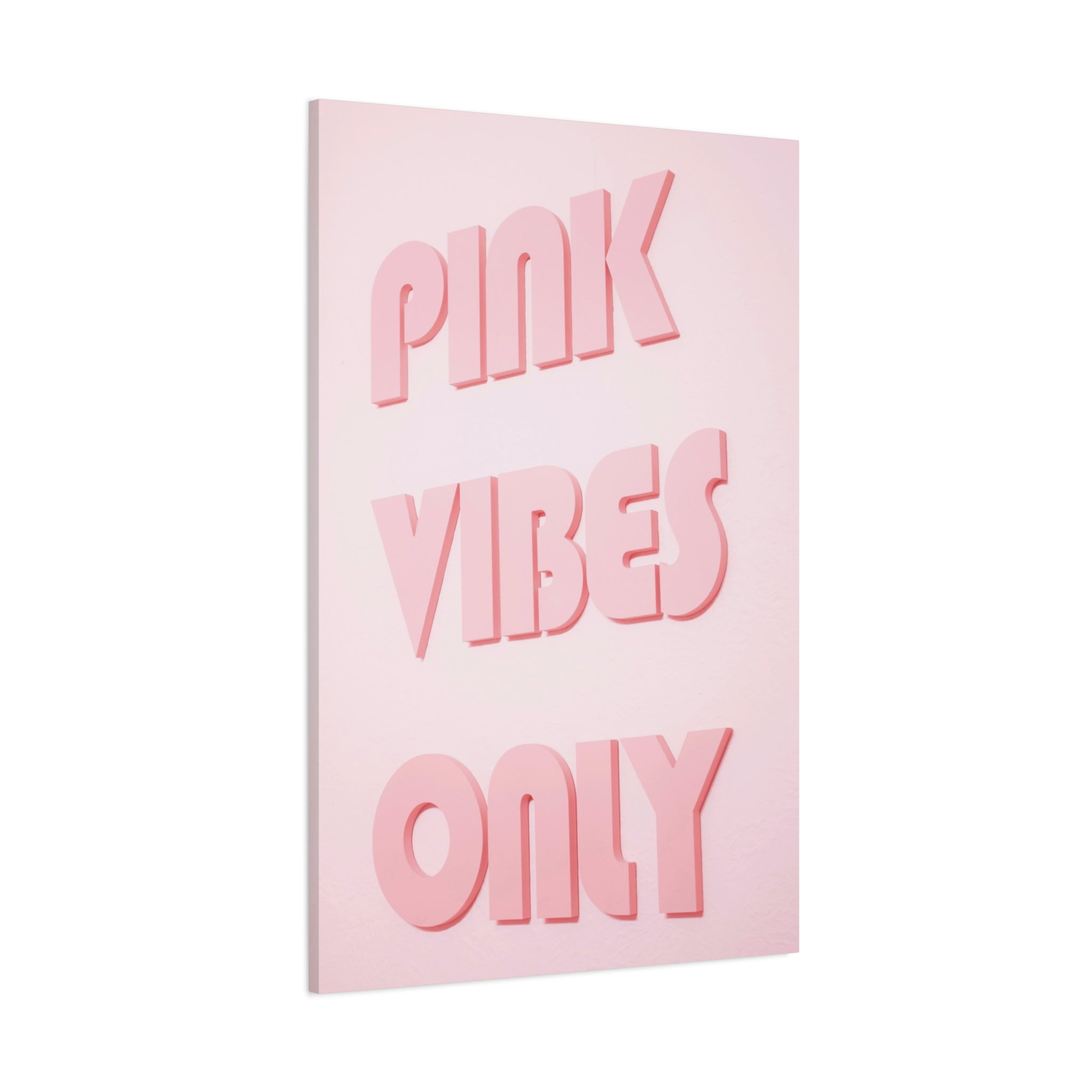canvas-print-pink-vibes-only-pink-wall-art-aesthetic-wall-art-quote-home-office-decor-retro-wall-decor-pink-print-living-room