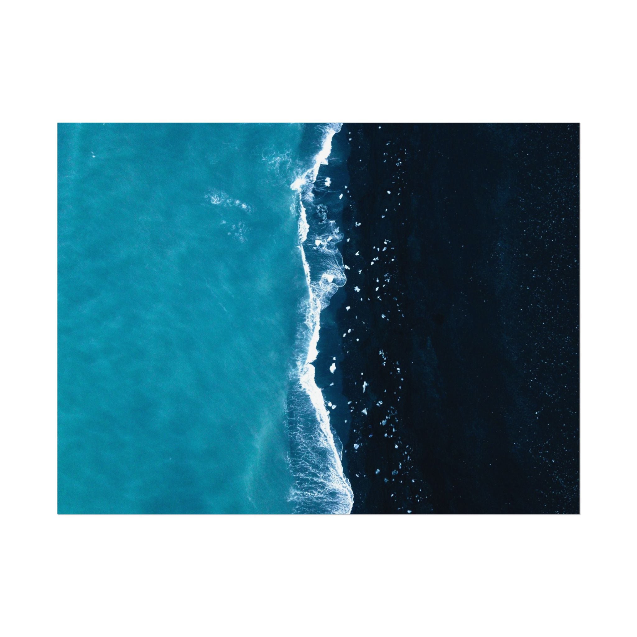 ocean-minimalist-decor-poster-print-beach-wall-art-coastal-photography-blue-ocean-print-sand-landscape-home-office-decoration