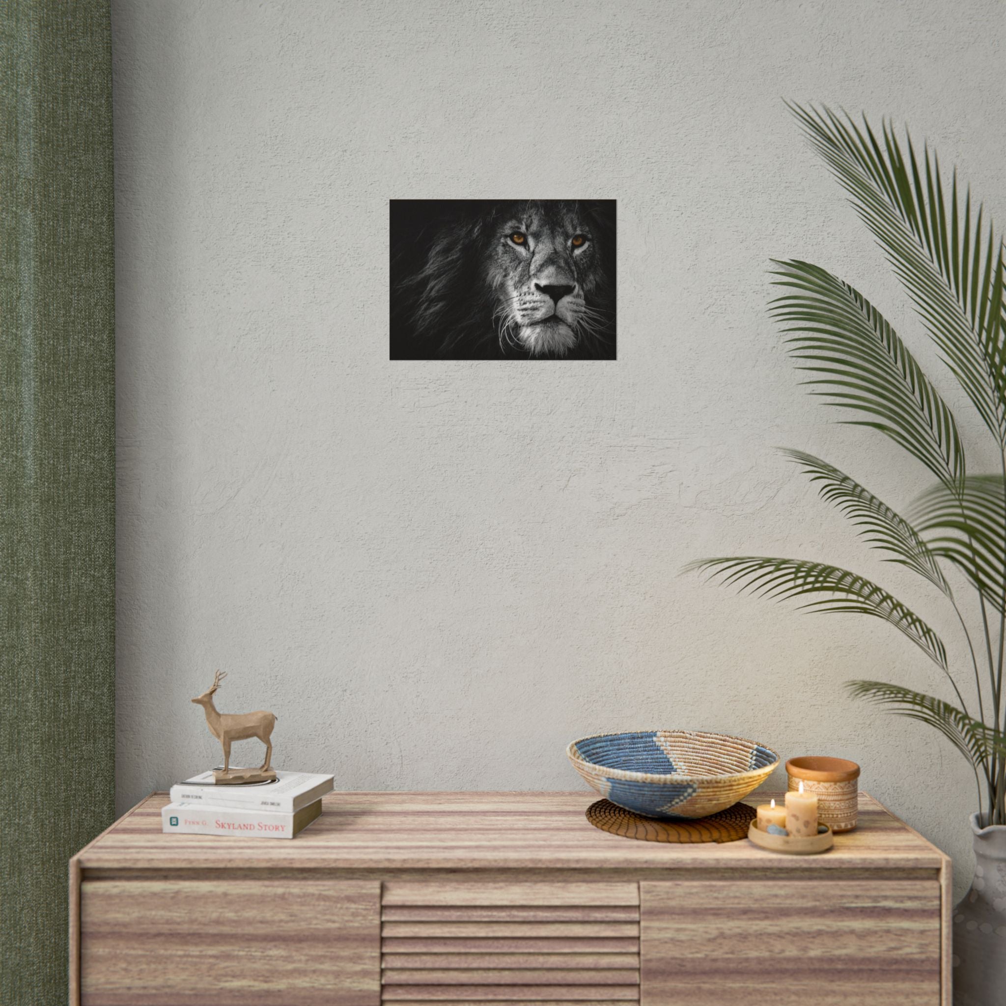 poster-print-lion-wall-art-black-and-white-monochrome-decor-living-room-decor-lion-poster-jungle-animal-art-print-wildlife-sa