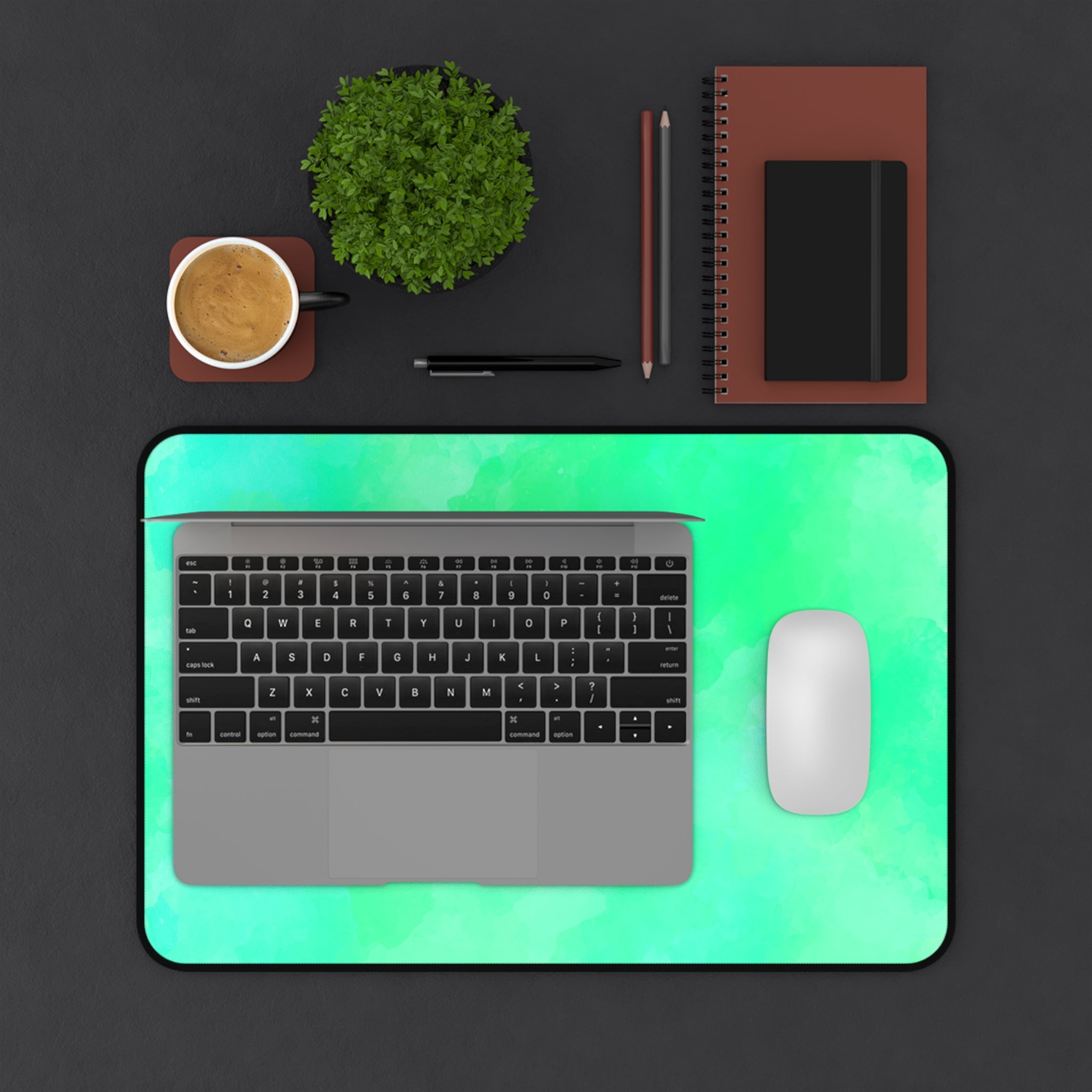 watercolor-turquoise-desk-mat-gaming-mousepad-office-desk-accessories-large-desk-blotter-computer-desk-cover-home-essentials