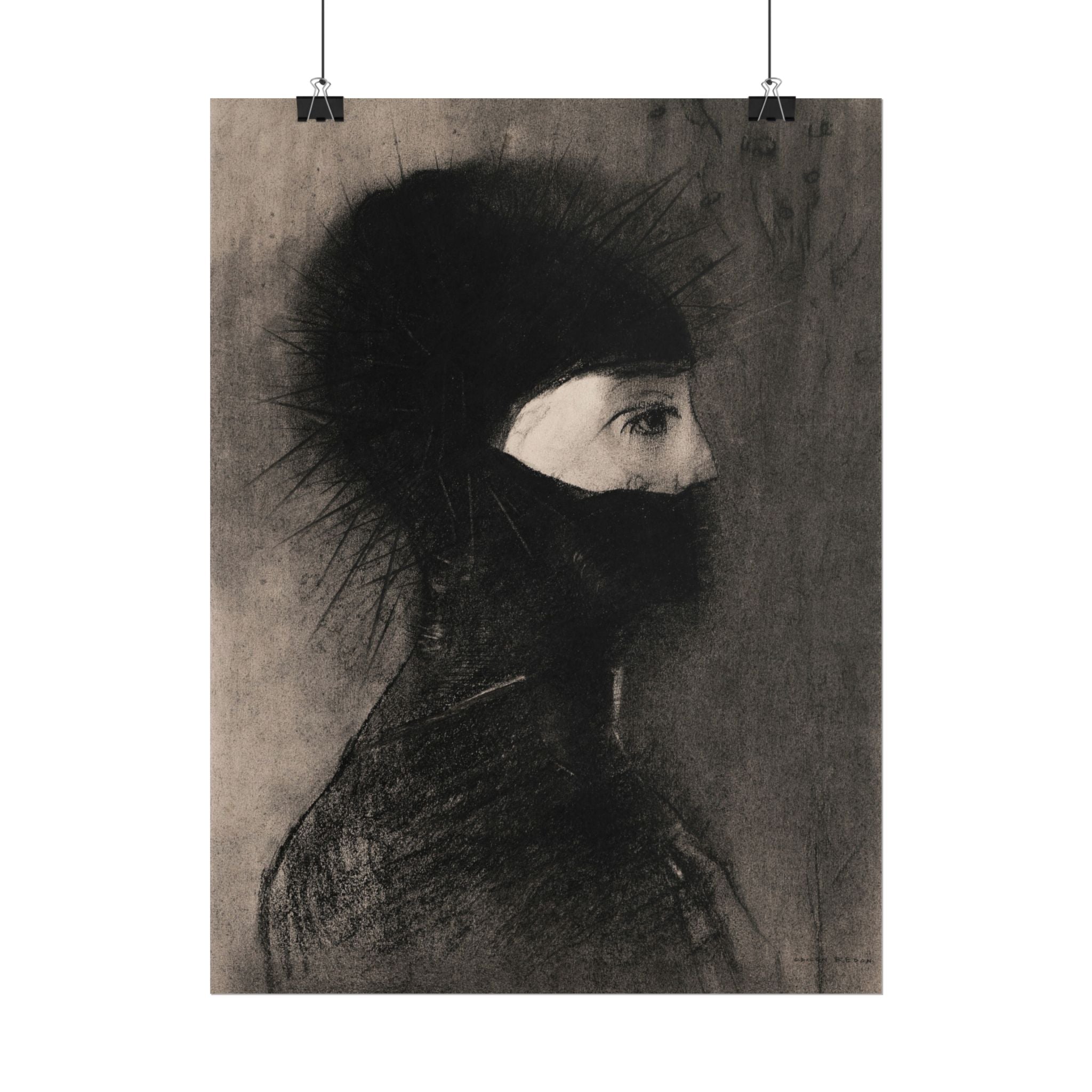 armor-by-odilon-redon-poster-print-vintage-woman-illustration-post-impressionism-art-wall-decor