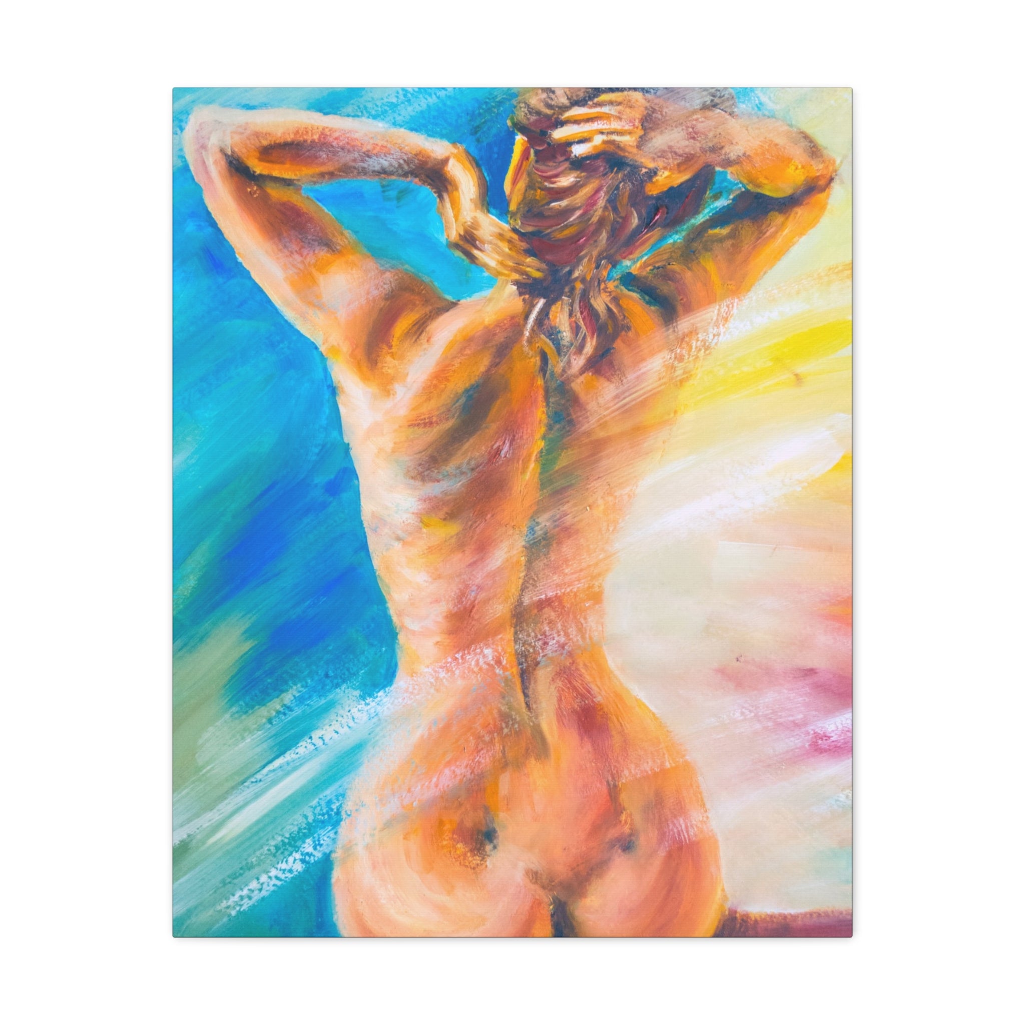 canvas-print-violin-naked-woman-body-oil-effect-wall-decor-matte-stretched-art-musician-gift-bedroom-decoration-living-room-a