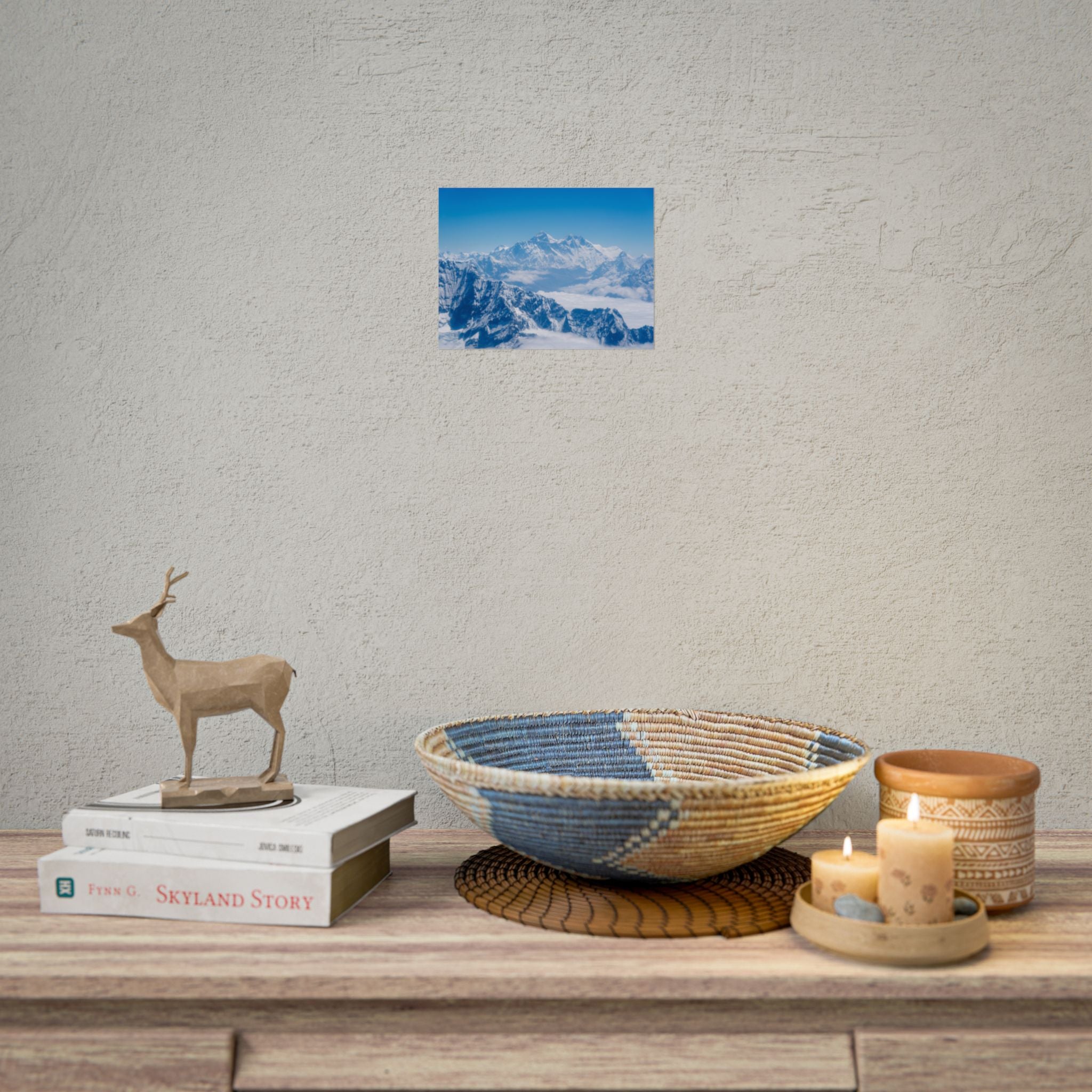 blue-mountain-poster-wall-art-blue-nature-art-print-home-decor-winter-landscape-wall-decor-mountain-print-wall-hanging