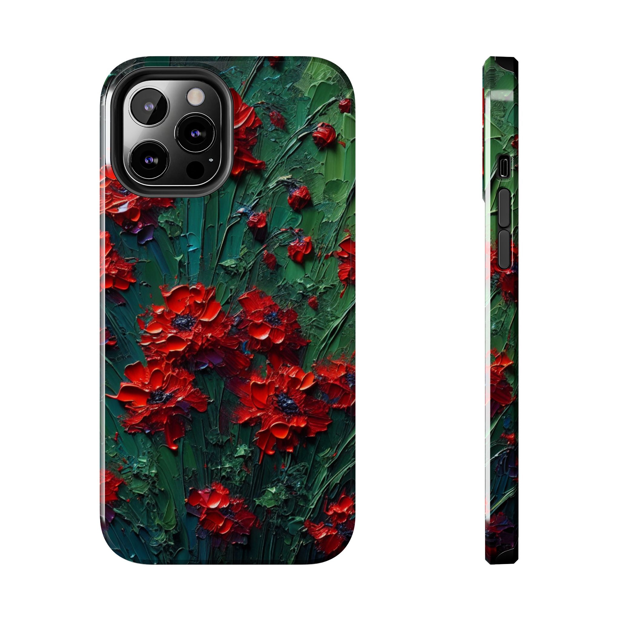 iphone-tough-case-red-wildflowers-oil-painting-floral-iphone-case-protective-iphone-cover-nature-lover-gift-botanical-accesso
