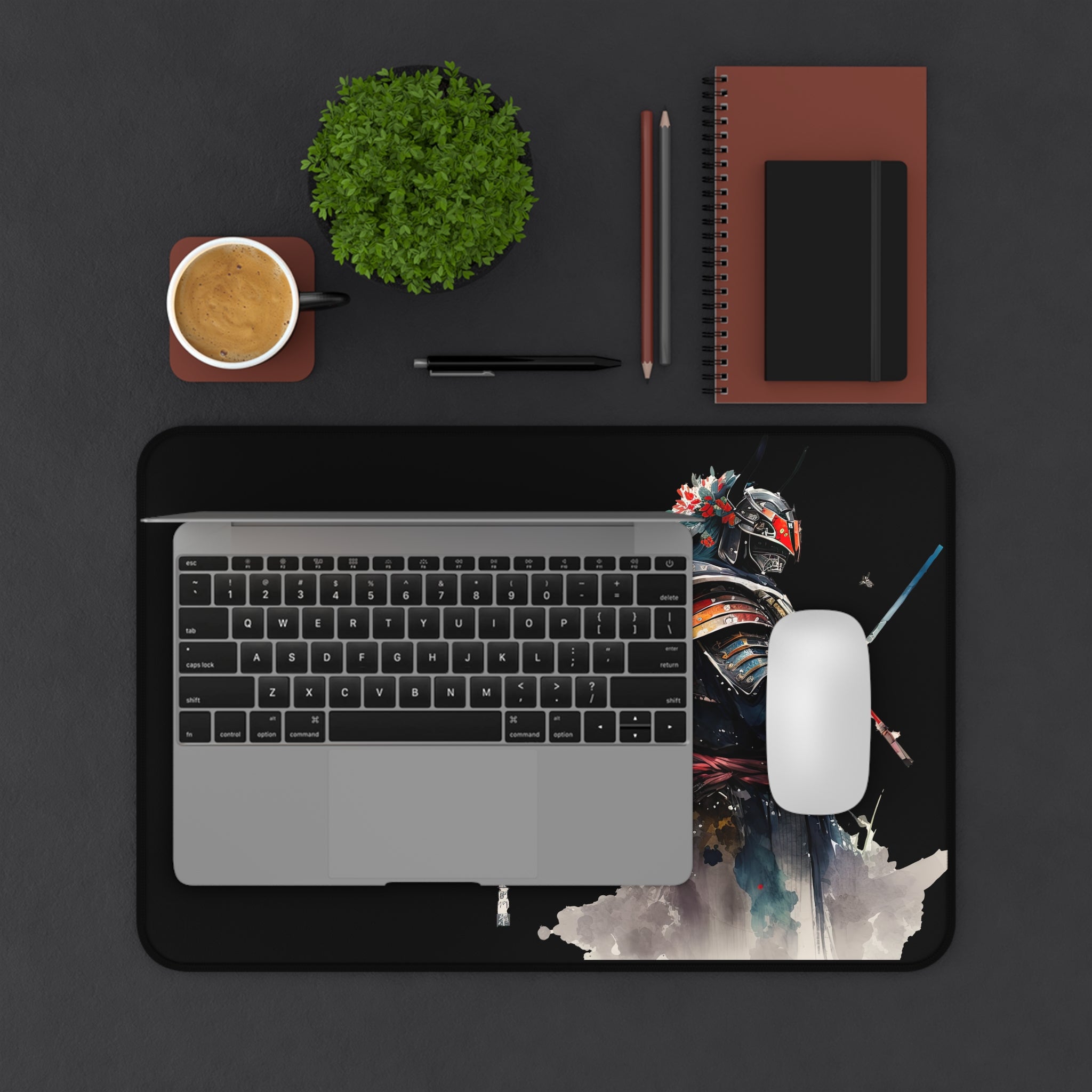 japanese-samurai-watercolor-mousepad-grey-desk-mat-desk-pad-for-home-office-large-gaming-work-desk-large-keyboard-mat-gift-fo