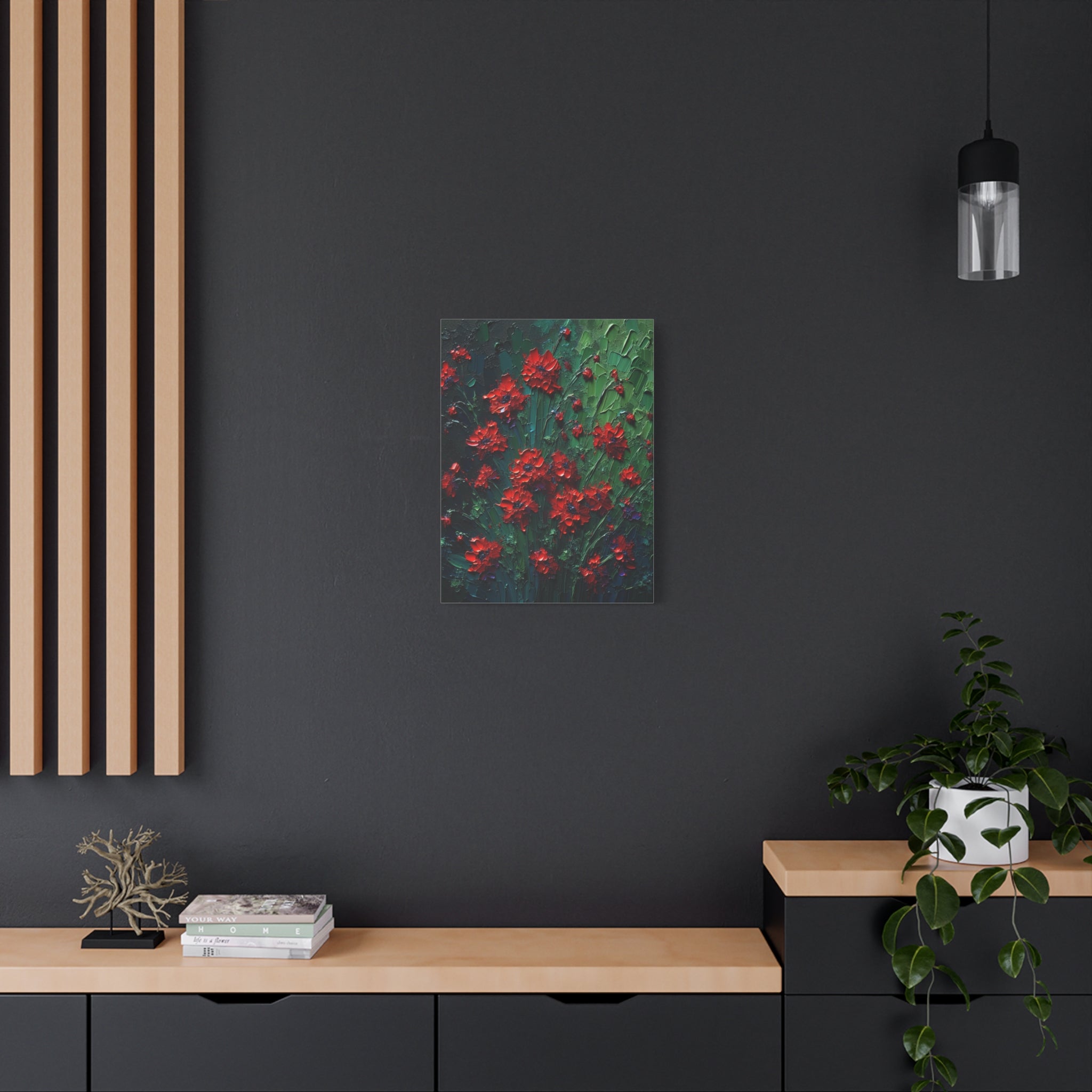 canvas-print-red-wildflowers-matte-canvas-impasto-oil-painting-stretched-wall-art-home-decor-floral-print-gift-for-nature-lov