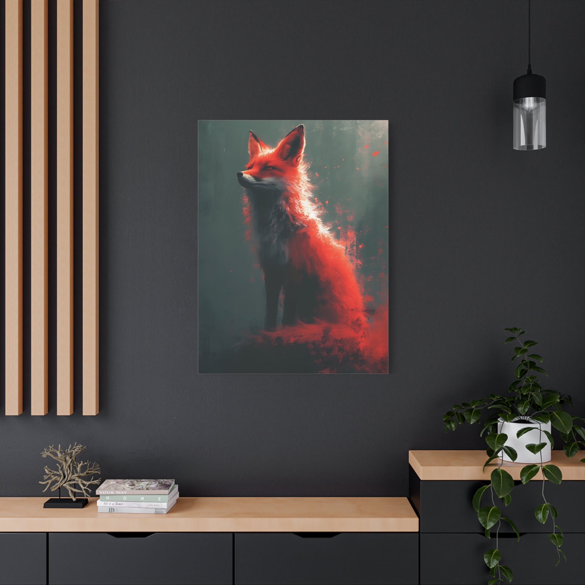 canvas-print-red-fox-fantasy-decor-wildlife-wall-art-home-decor-animal-lover-gift-nature-print-fantasy-art-decor-canvas-wall-