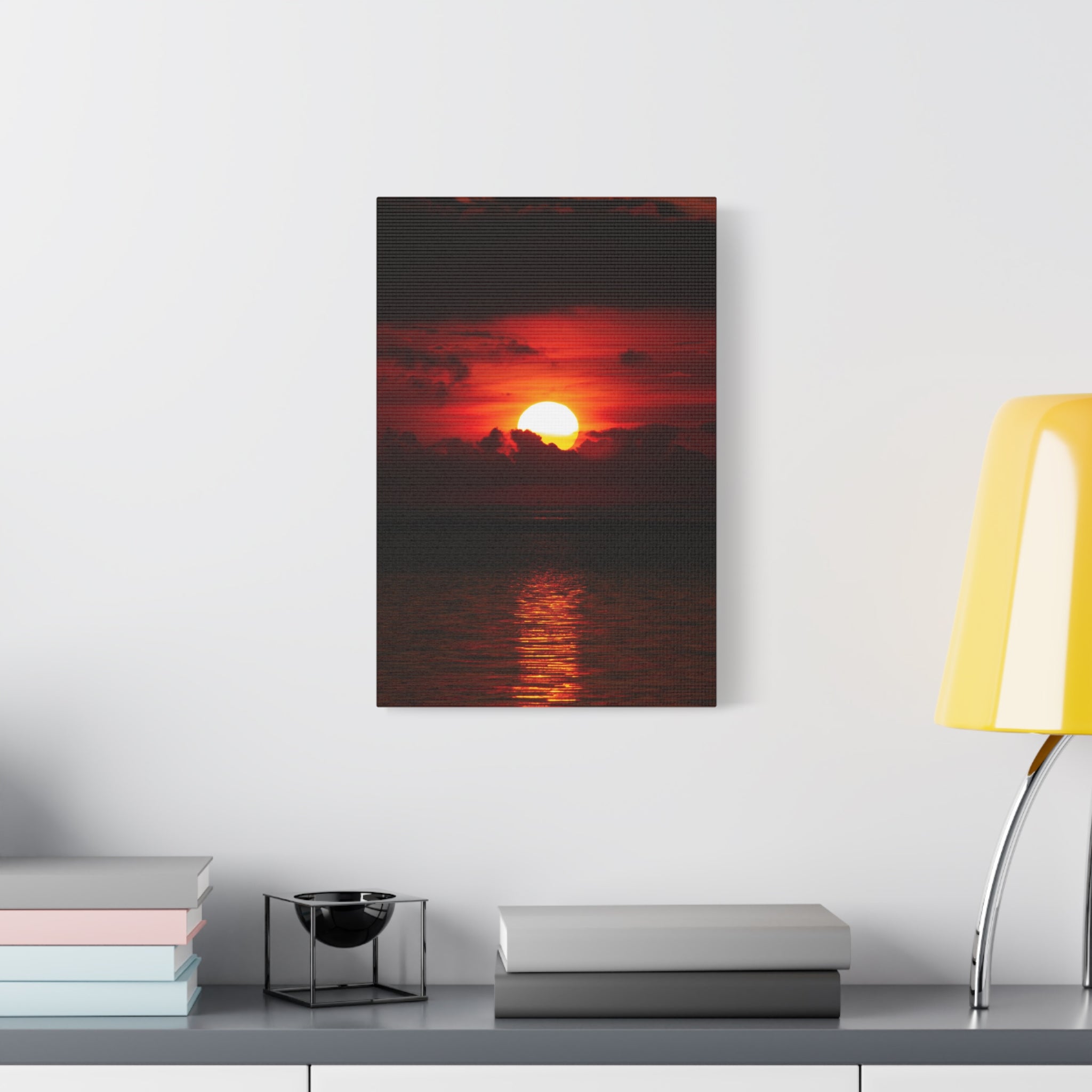 canvas-print-red-sunset-red-wall-art-home-decor-red-sunset-wall-decor-cloud-ocean-art-housewarming-gift-wall-hangings-gift
