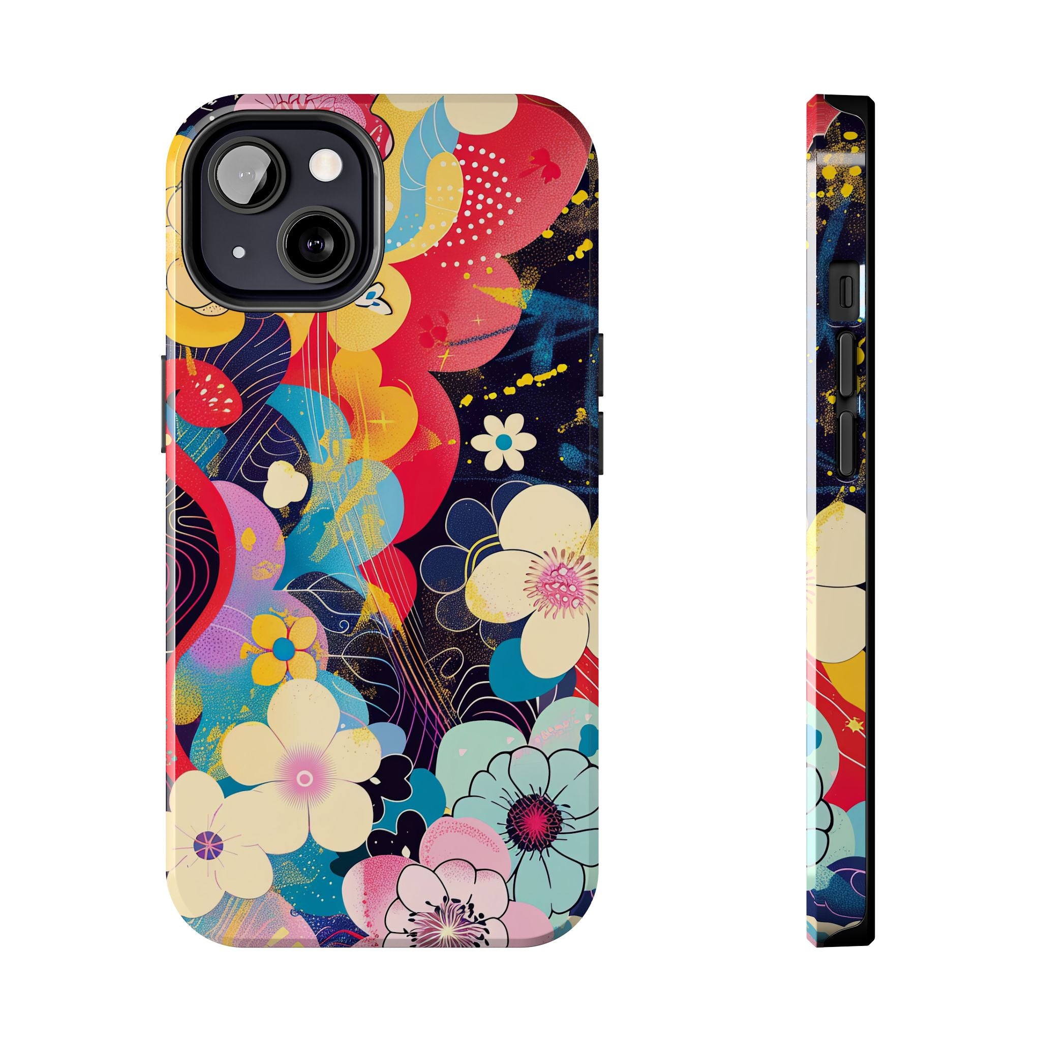 iphone-tough-case-retro-japanese-flowers-floral-phone-cover-vintage-japanese-style-protective-phone-case-asian-floral-design-