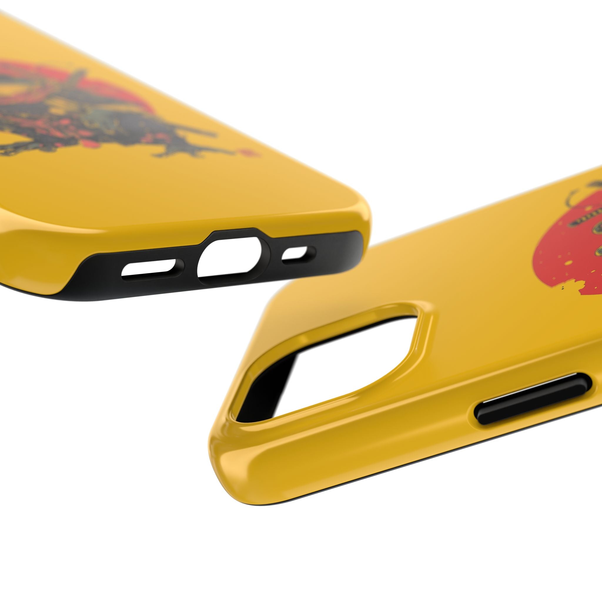 retro-vintage-ninja-frog-iphone-tough-case-red-sun-japanese-samurai-frog-design-ninja-warrior-yellow-iphone-hard-cover