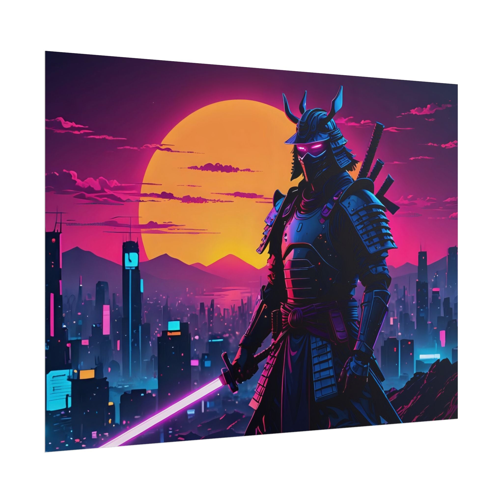 samurai-retrowave-poster-print-synthawave-wall-art-poster-gift-for-anime-fans-home-decor-japanese-art-retro-aesthetic-lightsa