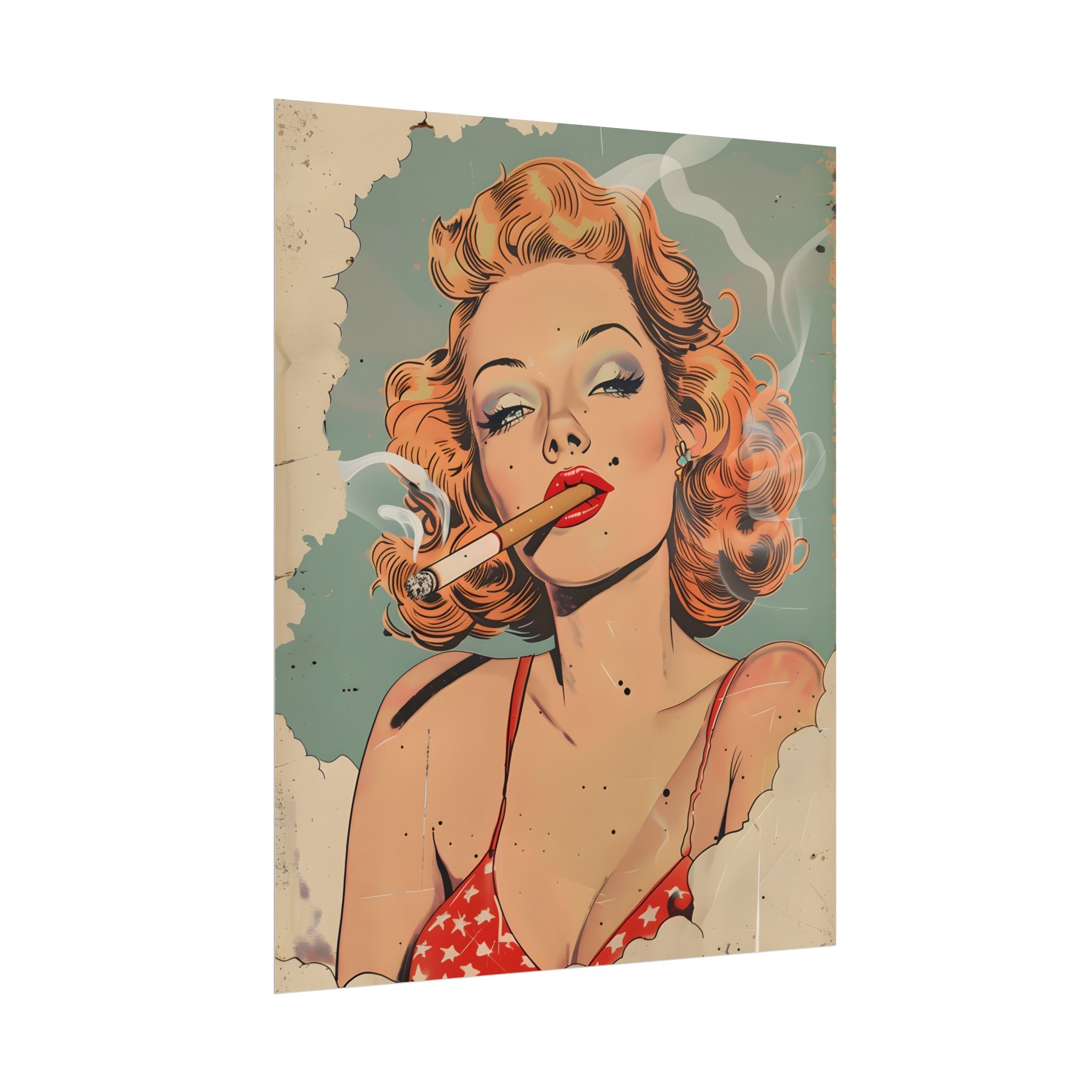 vintage-pin-up-girl-poster-print-girl-smoking-cigarette-wall-art-retro-pinup-poster-pin-up-illustration-home-decor-wall-hangi