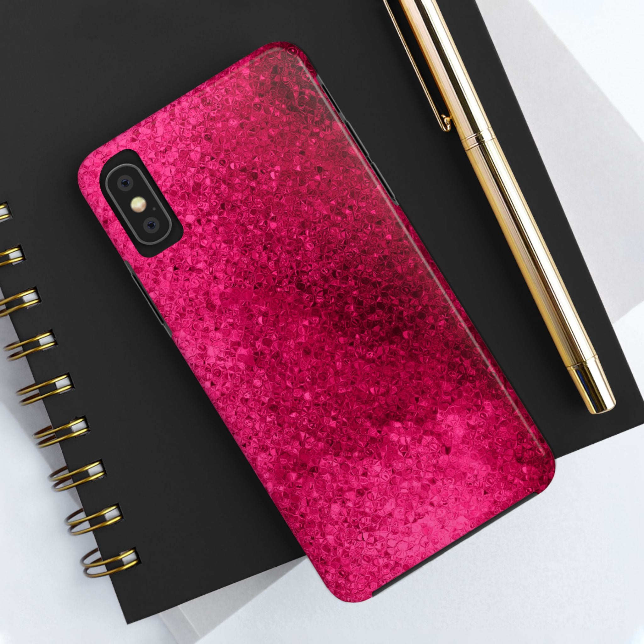 glittery-pink-barbie-iphone-tough-cases-girly-phone-covers-protective-smartphone-cases-iphone-15-16-pro-max-trendy-pink-phone