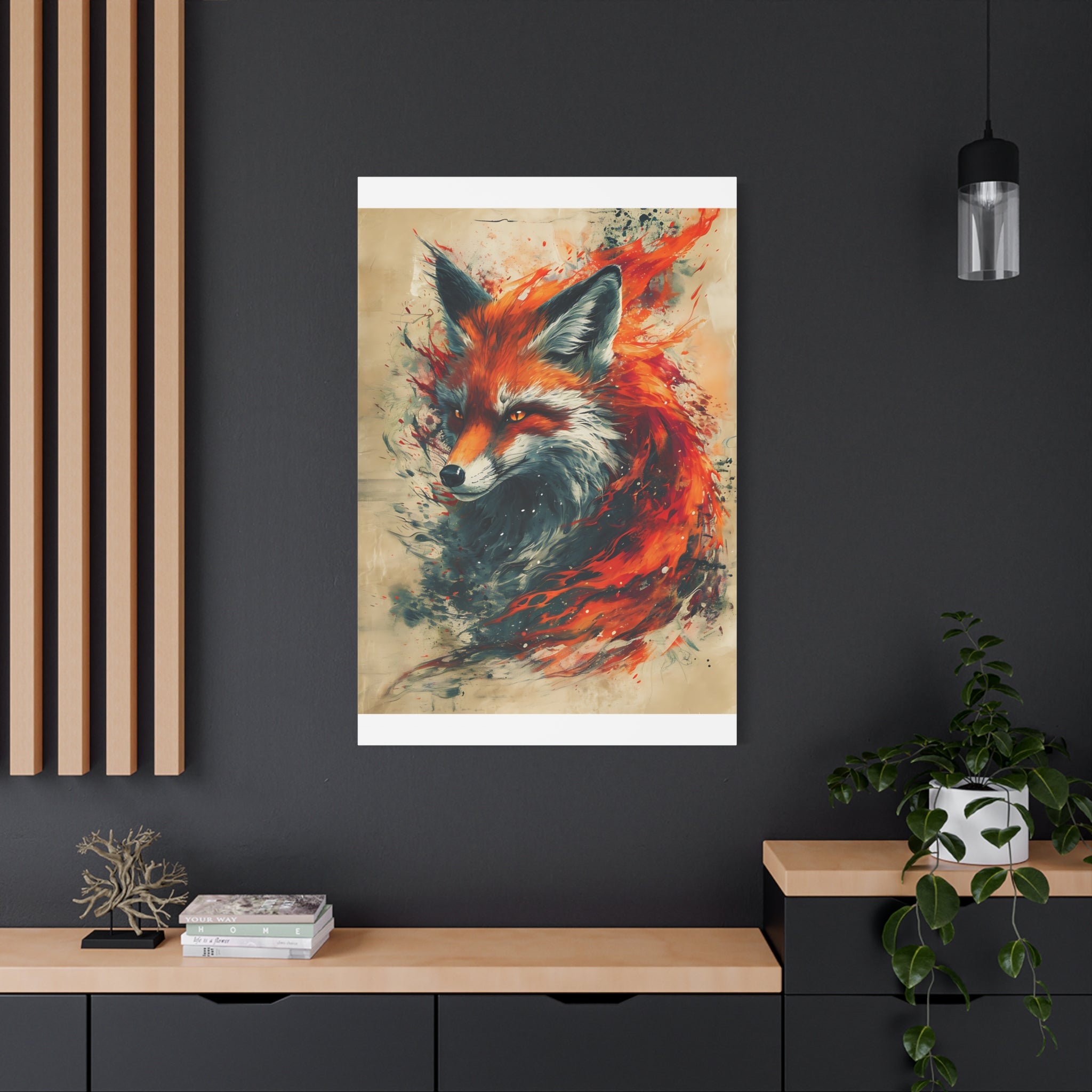canvas-print-red-fox-fantasy-decor-wildlife-wall-art-home-decor-animal-lover-gift-nature-print-fantasy-art-decor-canvas-wall-
