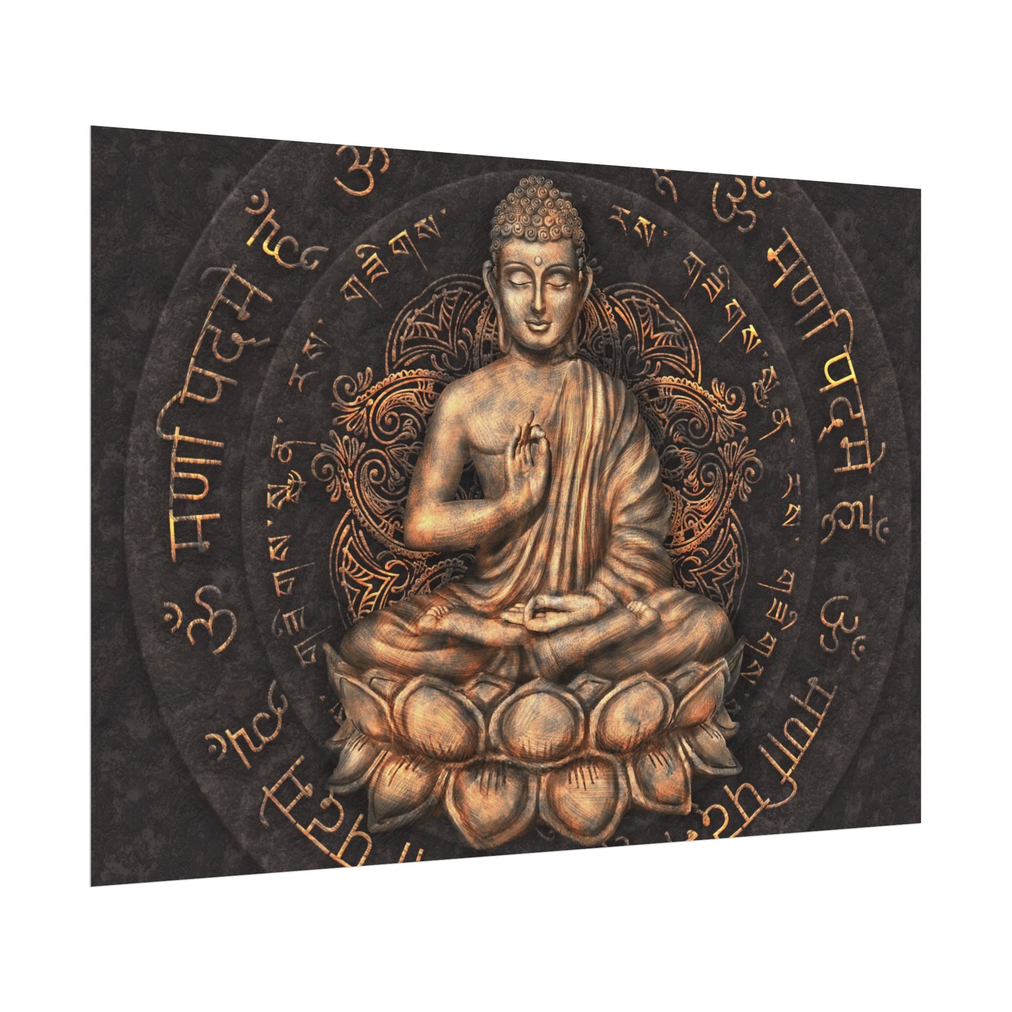 bronz-buddha-poster-print-wall-art-decor-zen-meditation-poster-serene-home-decor-spiritual-art-print-mindfulness-artwork