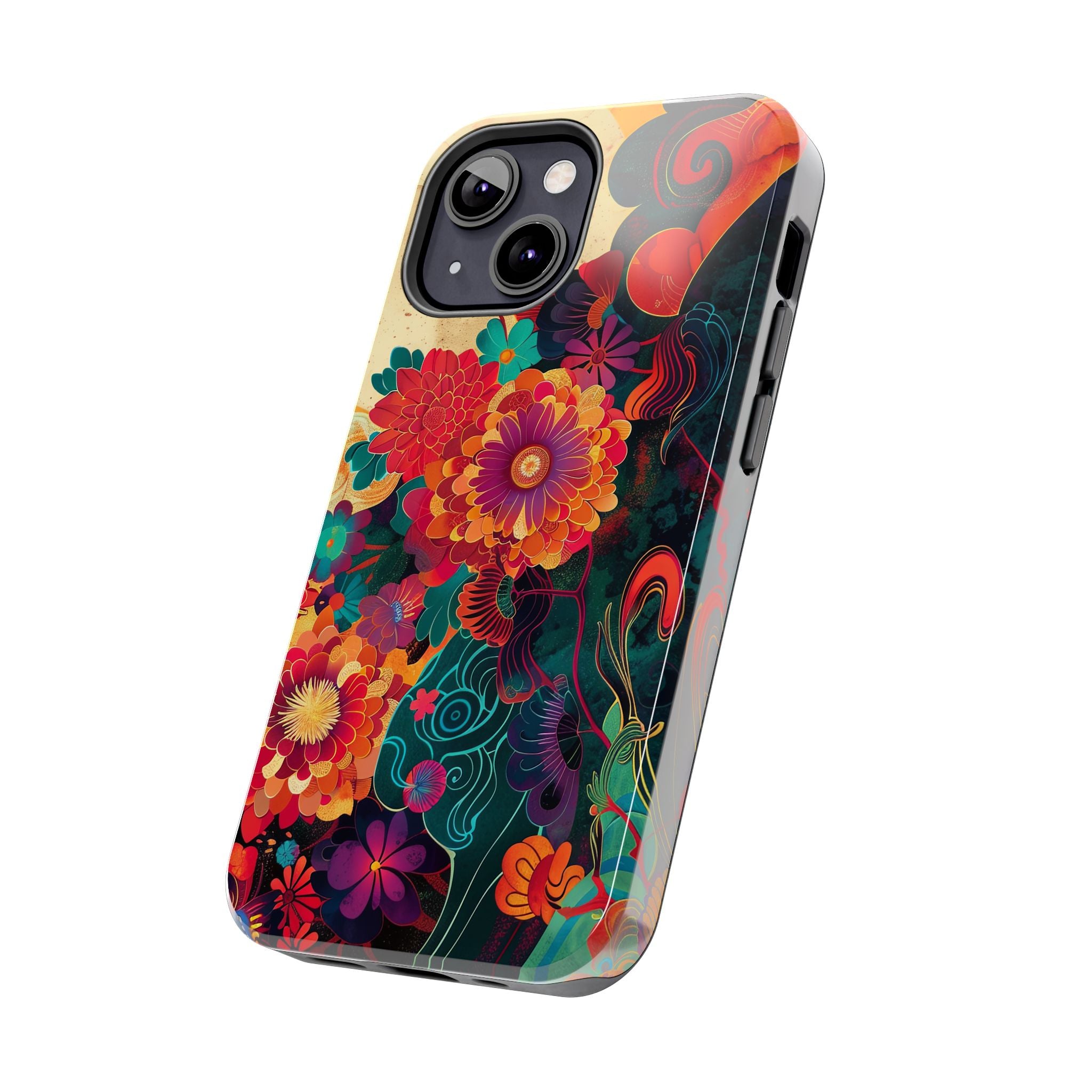 iphone-tough-case-retro-japanese-flowers-floral-phone-cover-vintage-japanese-style-protective-phone-case-asian-floral-design-