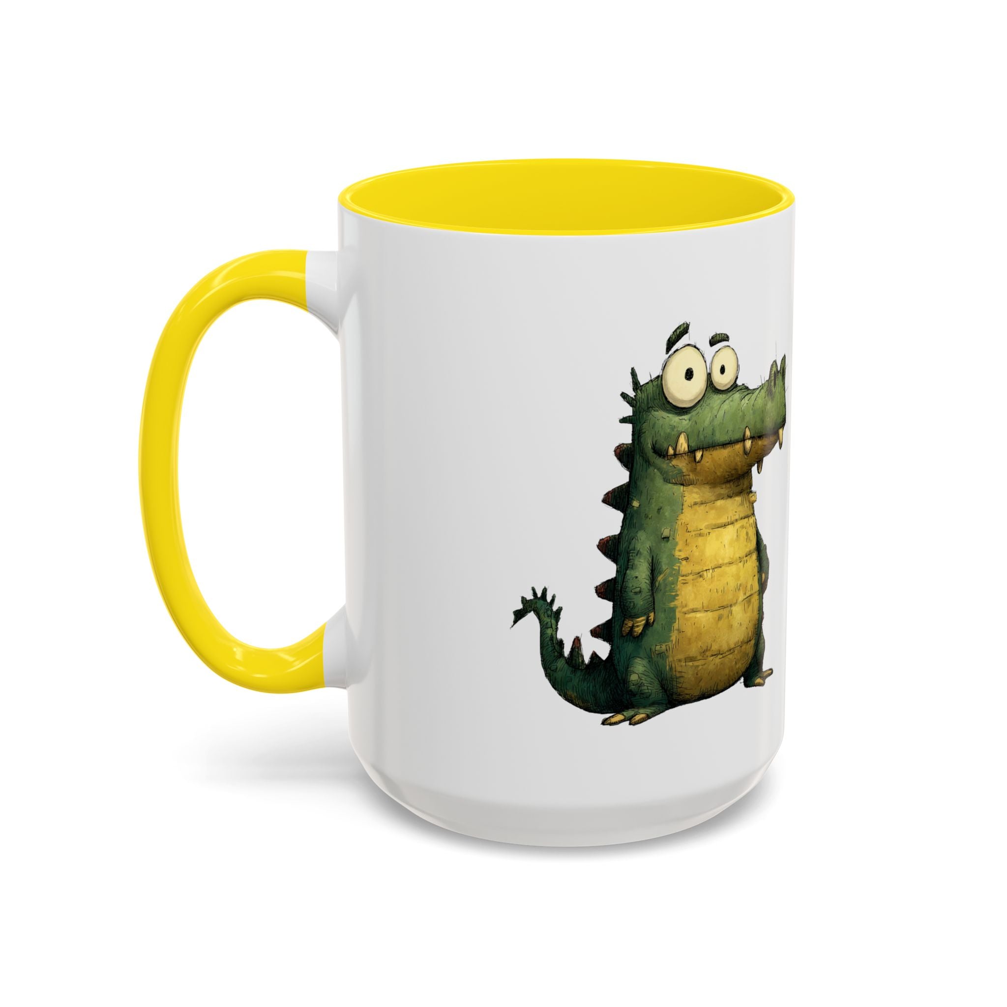 Funny Alligator Accent Coffee Mug | Cute Animal Mug for Nature Lovers, Ideal Gift for Birthdays, Holidays, Home Decor