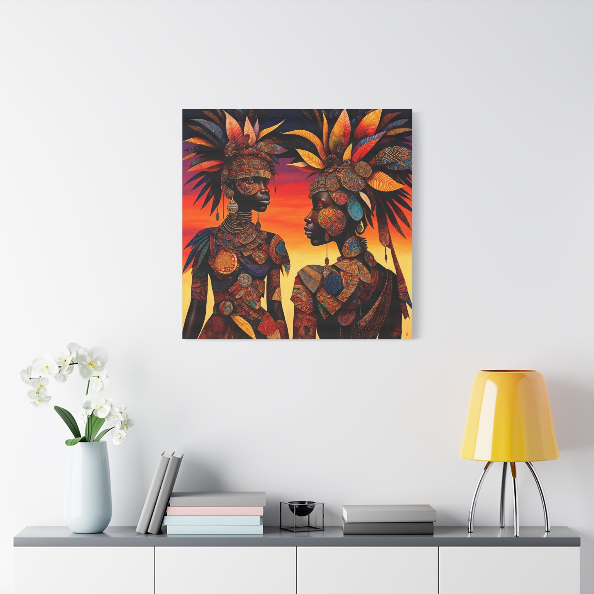 canvas-wall-art-traditional-african-woman-african-portrait-afrocentric-home-decor-tribal-art-african-american-art-ethnic-wall