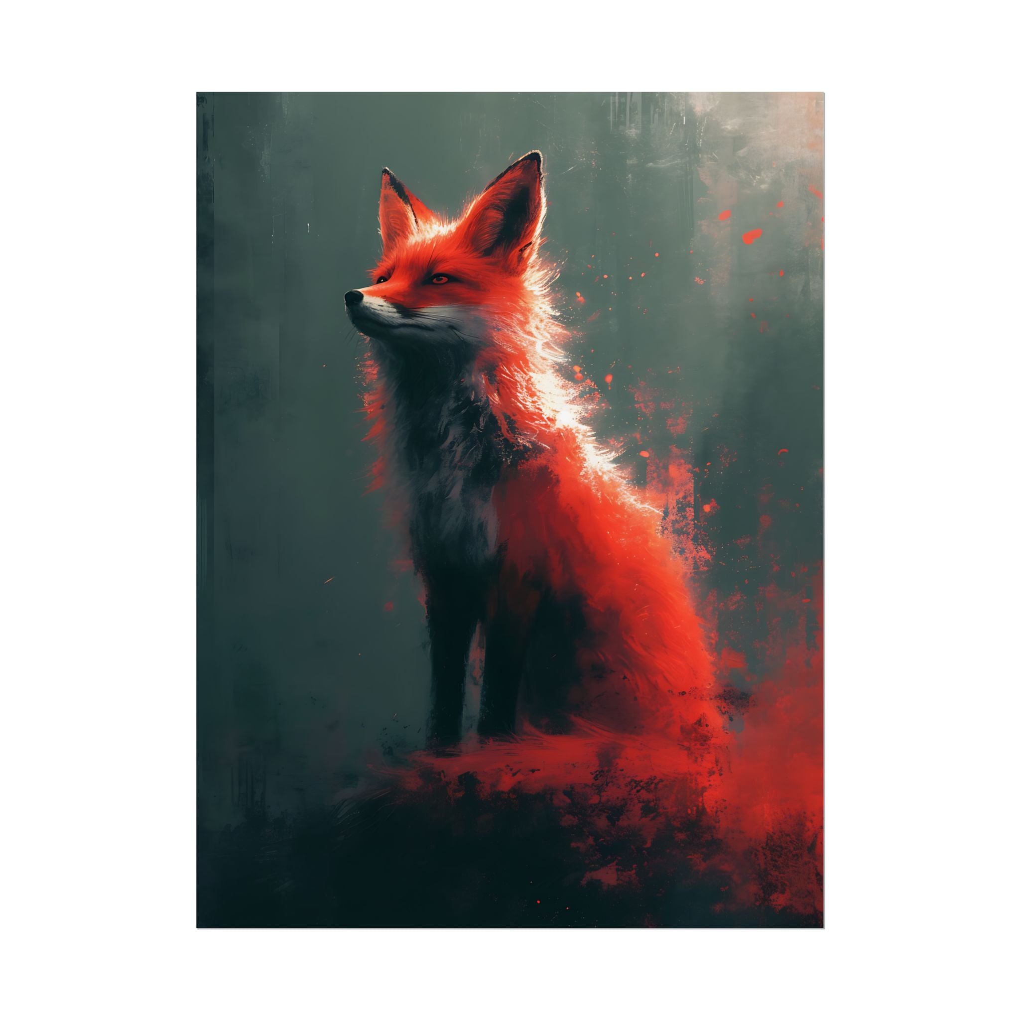 red-fox-fantasy-decor-poster-print-wildlife-wall-art-home-decor-animal-lover-gift-nature-print-fantasy-art-decor