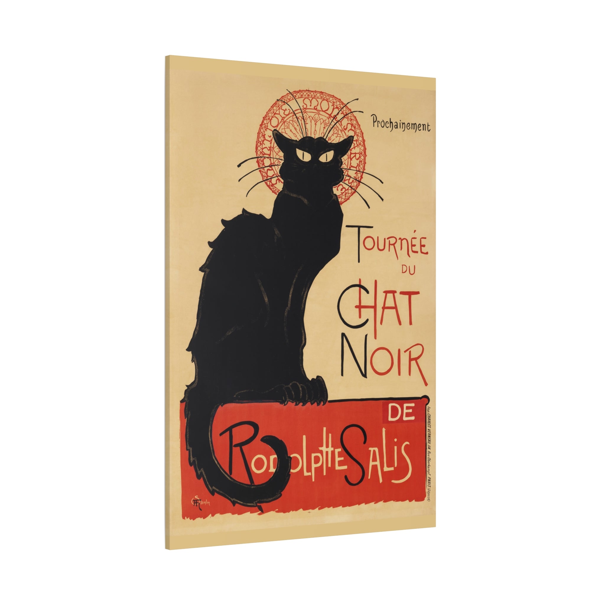 canvas-print-tournee-du-chat-noir-wall-art-matte-canvas-stretched-home-decor-living-room-theophile-steinlen-art-cat
