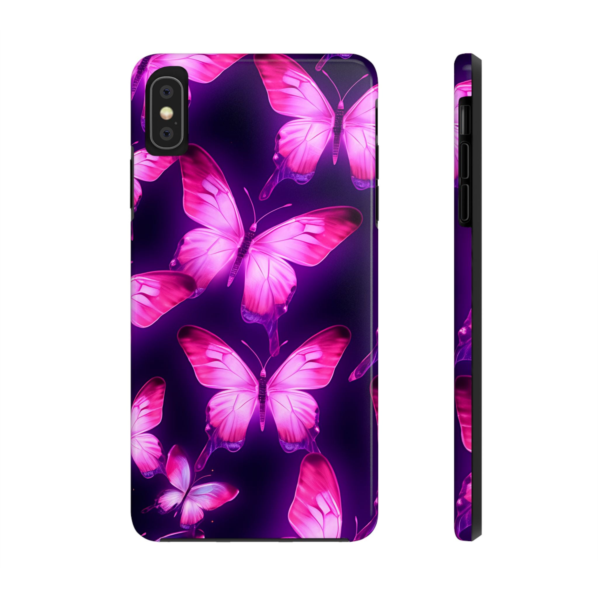 neon-glitter-butterfly-tough-phone-case-iphone-cover-protective-phone-case-sparkly-cellphone-case-glittery-phone-cover-tough-