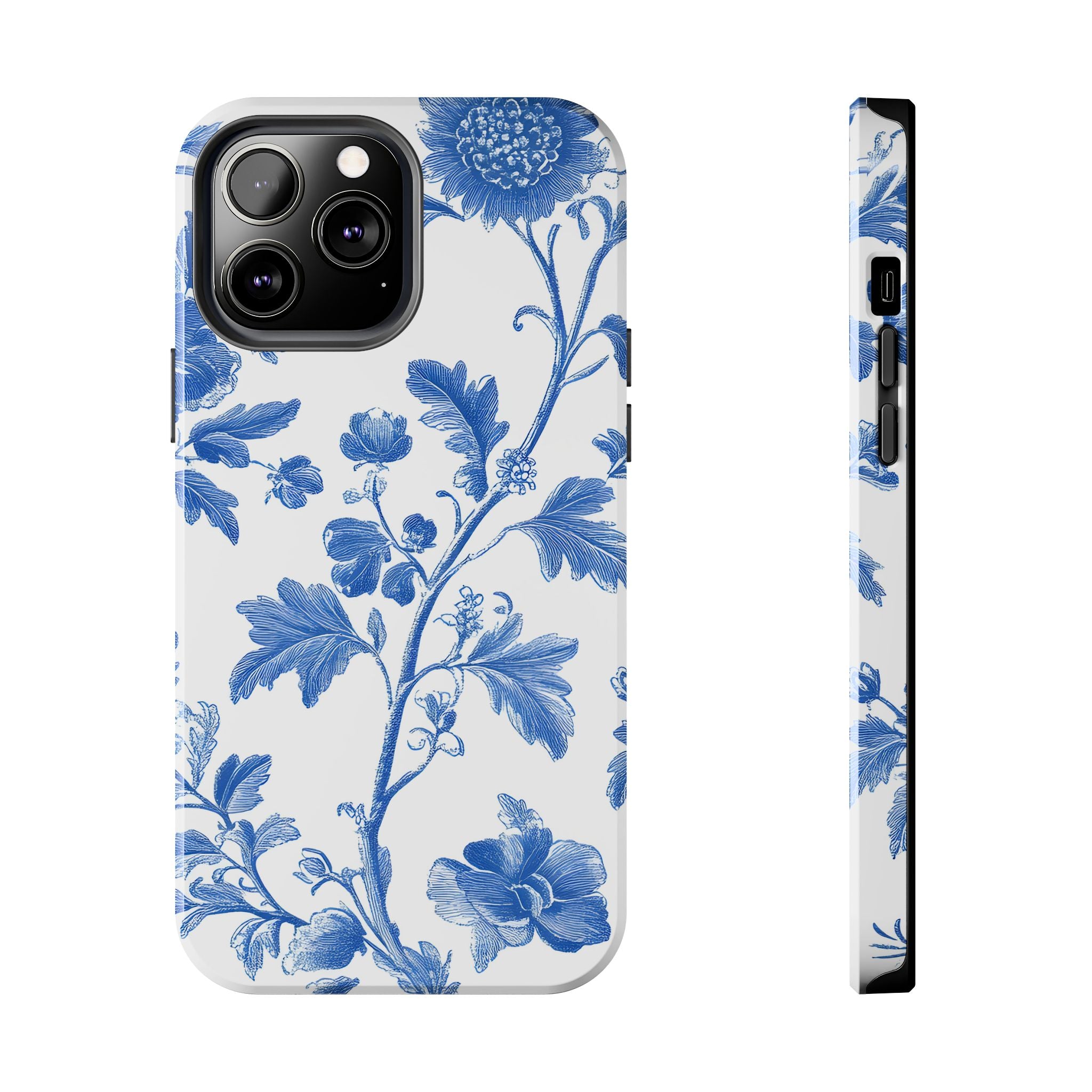 french-toile-floral-tough-iphone-case-blue-iphone-cover-protective-iphone-case-hard-shell-iphone-case-vintage-design-iphone-c