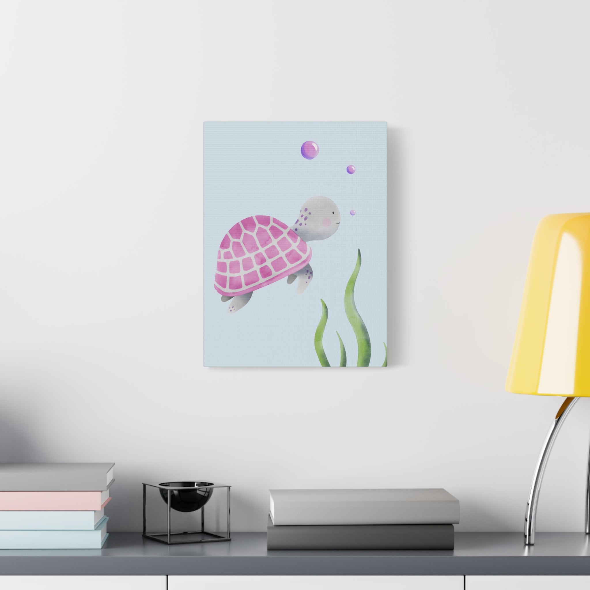 canvas-wall-art-cute-sea-turtle-nursery-decor-baby-sea-turtle-print-nursery-art-cute-sea-turtle-decoration-baby-nursery-cute-