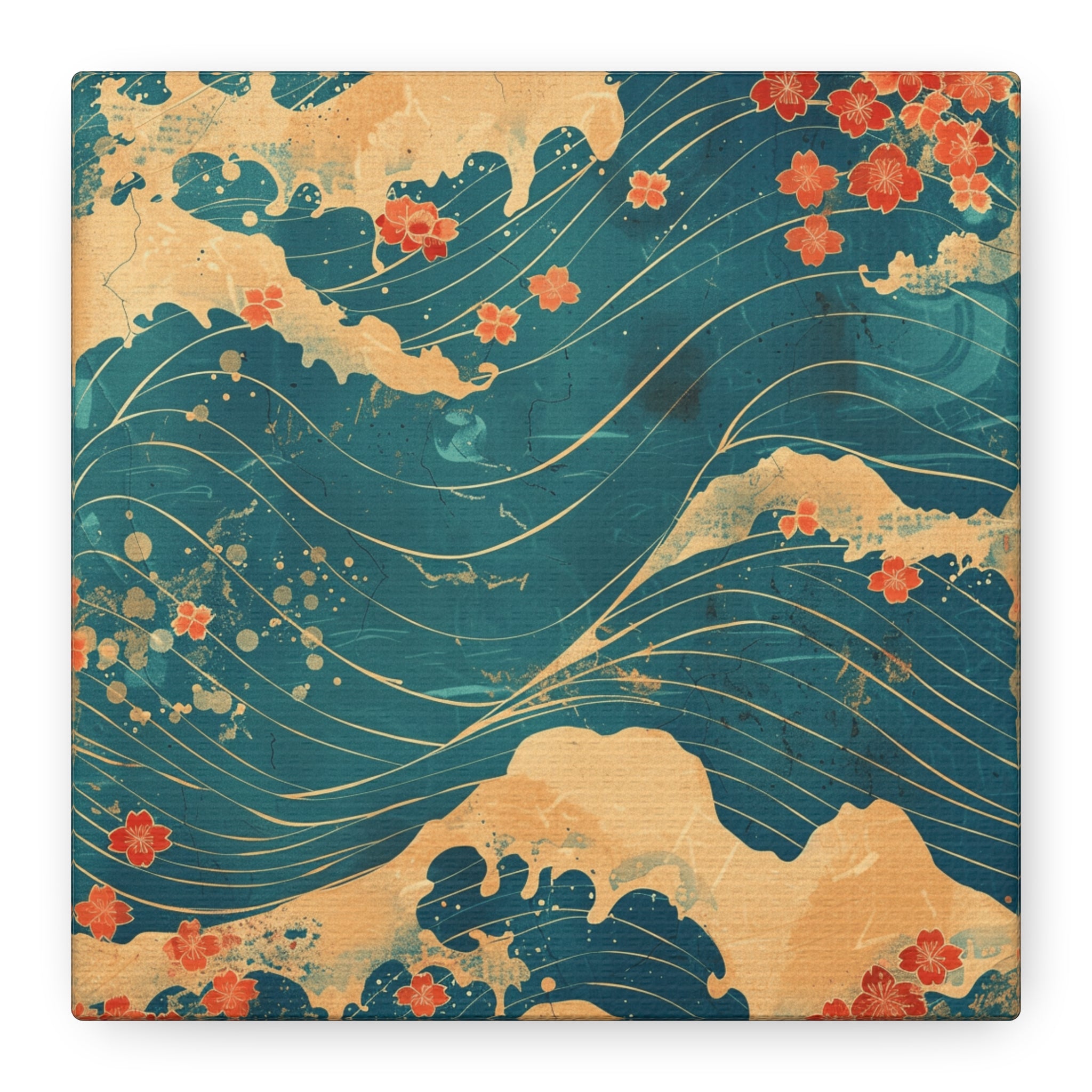 canvas-print-vintage-wave-pattern-japanese-style-colorful-wall-art-home-decor-stretched-matte-canvas-unique-gift-idea-office-