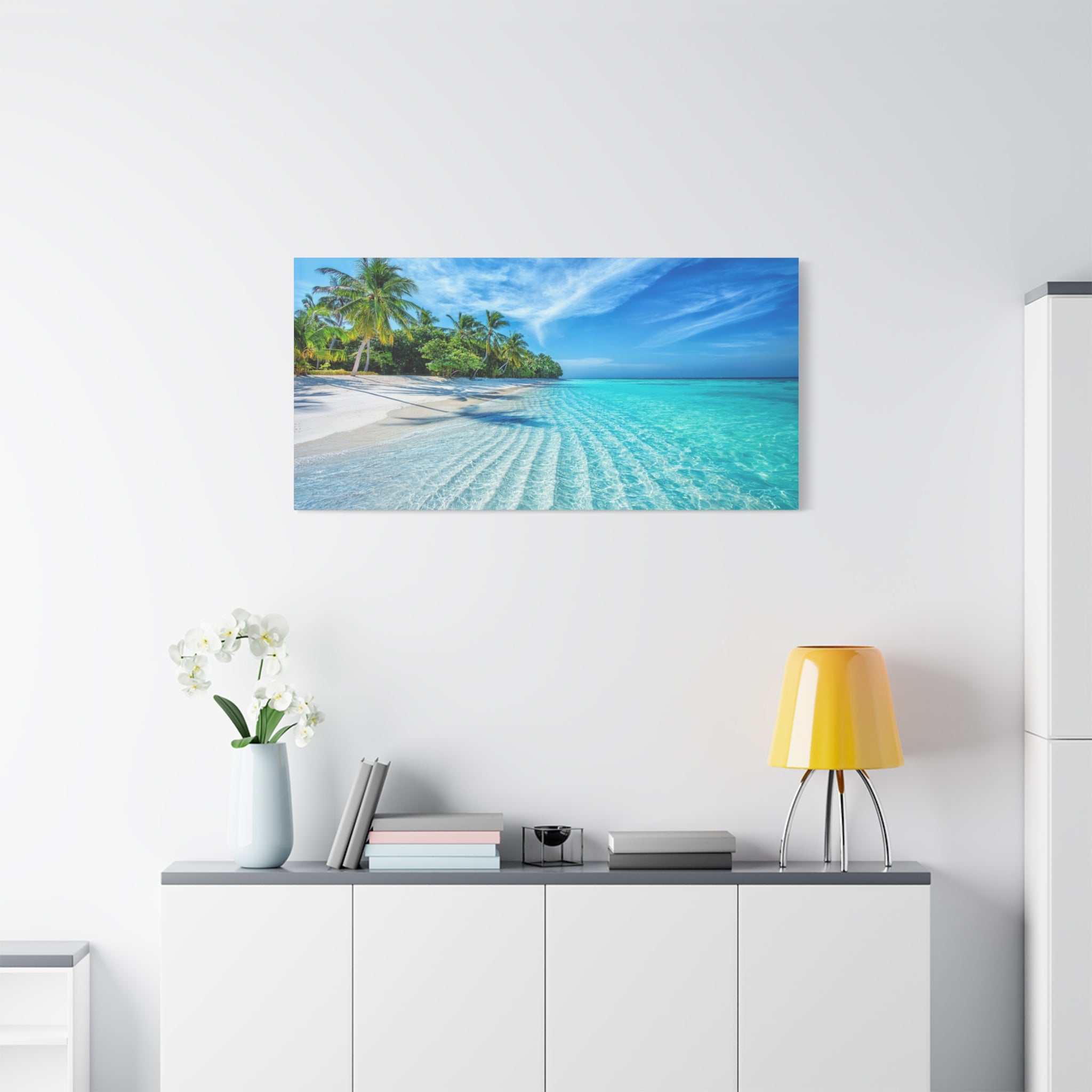 canvas-print-beachy-room-decor-beach-canvas-print-summer-wall-art-matte-canvas-stretched-coastal-home-decor-ocean-wall-art