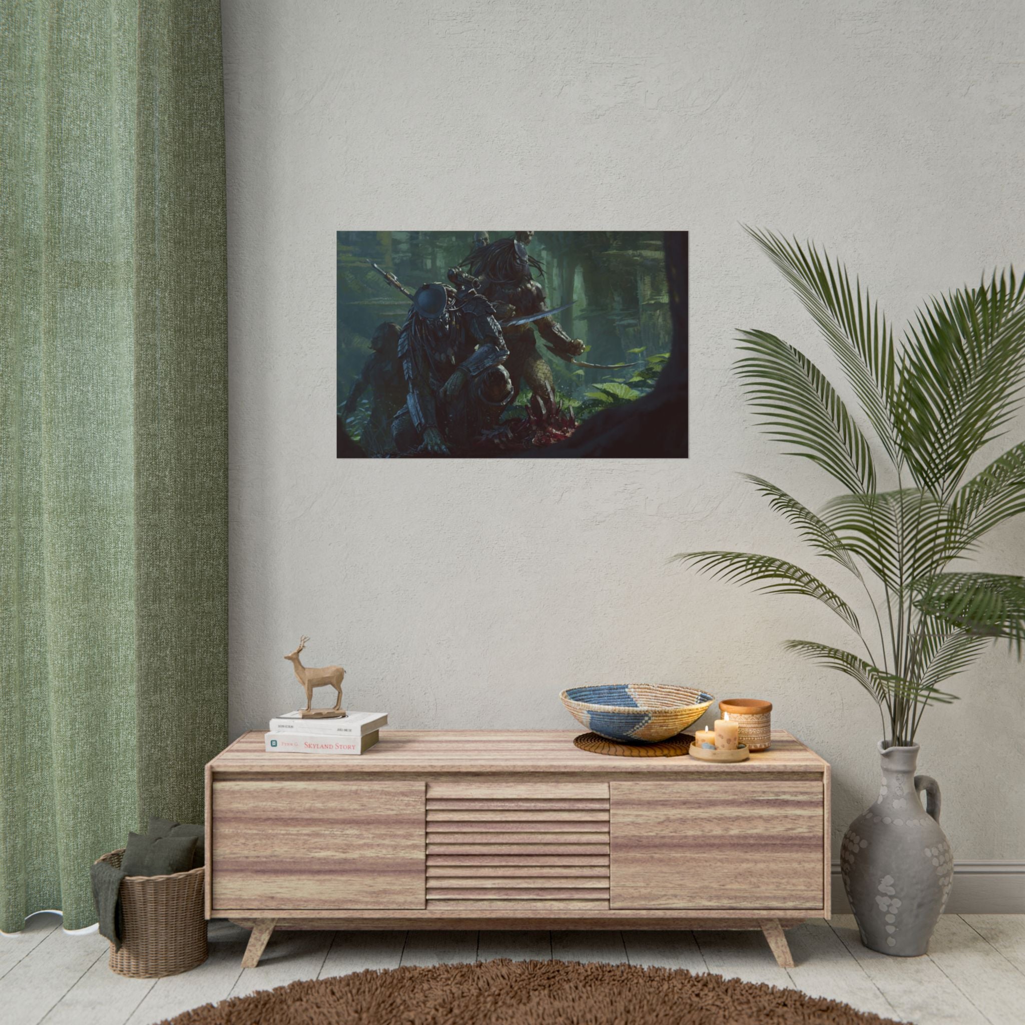 predator-alien-art-predator-poster-print-movie-wall-art-sci-fi-home-decor-geek-wall-art-fantasy-decor