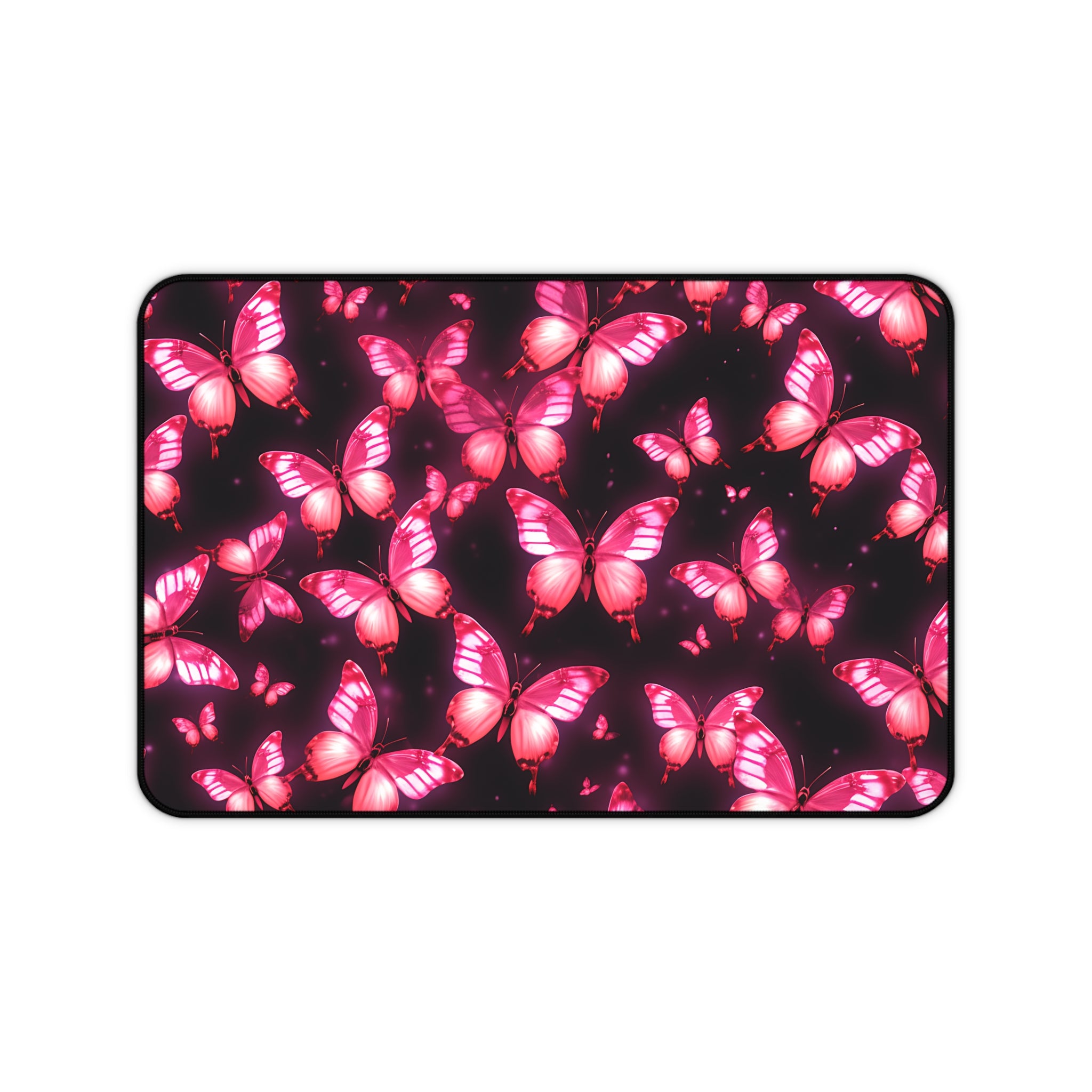 vibrant-pink-red-butterfly-and-neon-mouse-pad-desk-pad-desk-accessories-office-decor-large-mousepad