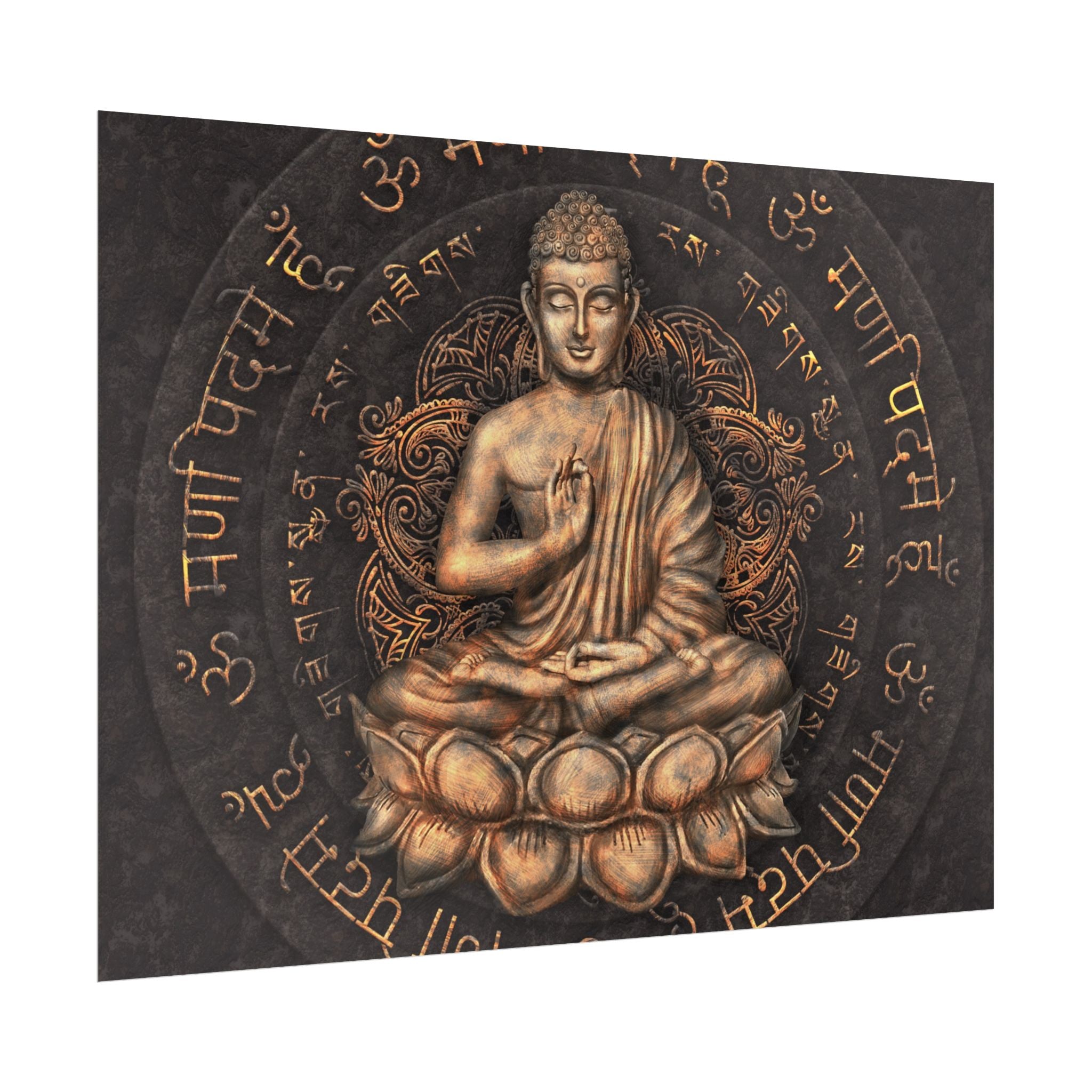 bronz-buddha-poster-print-wall-art-decor-zen-meditation-poster-serene-home-decor-spiritual-art-print-mindfulness-artwork