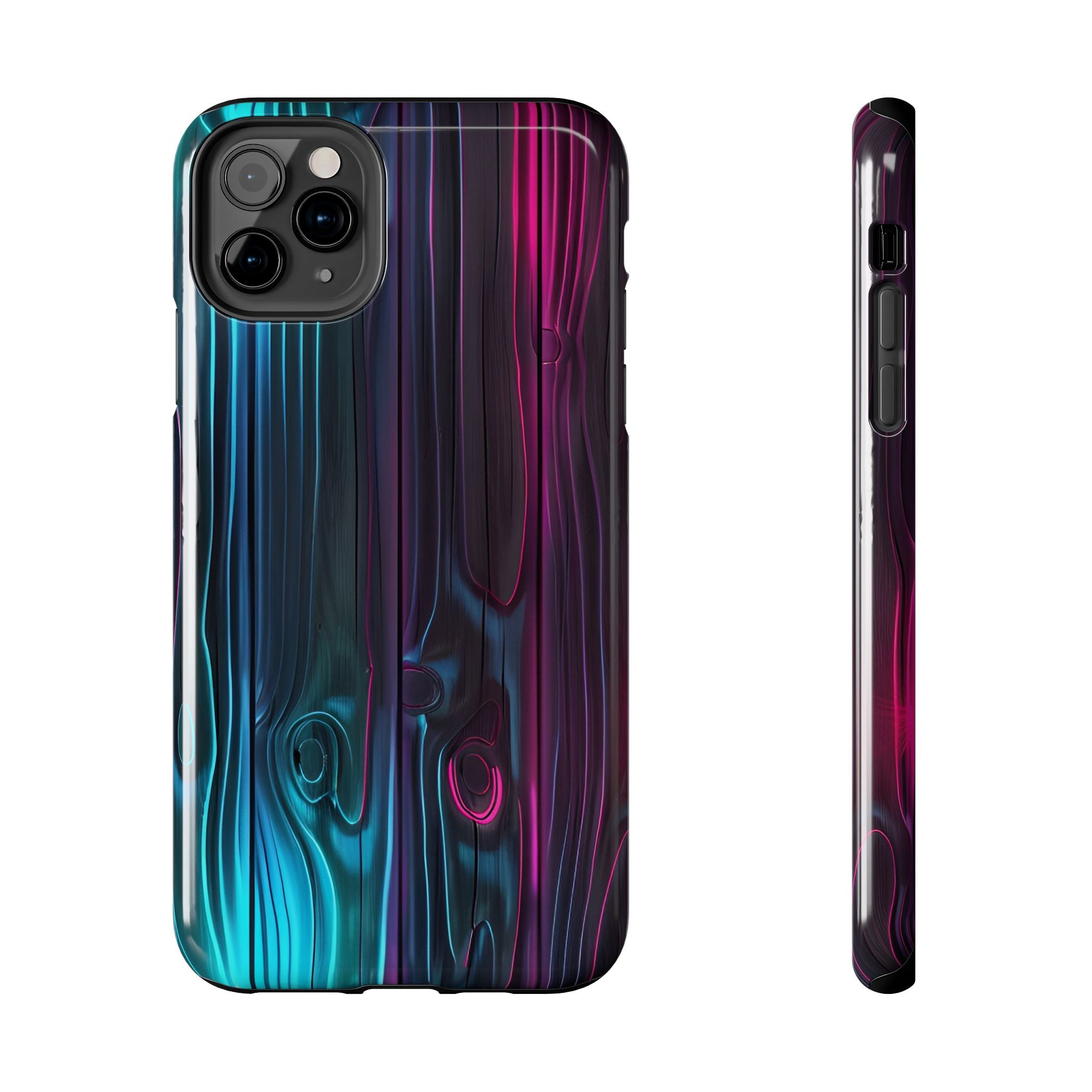 disco-neon-tough-iphone-cases-wood-grain-texture-iphone-case-cover-protective-iphone-shell-unique-iphone-accessories-iphone-1