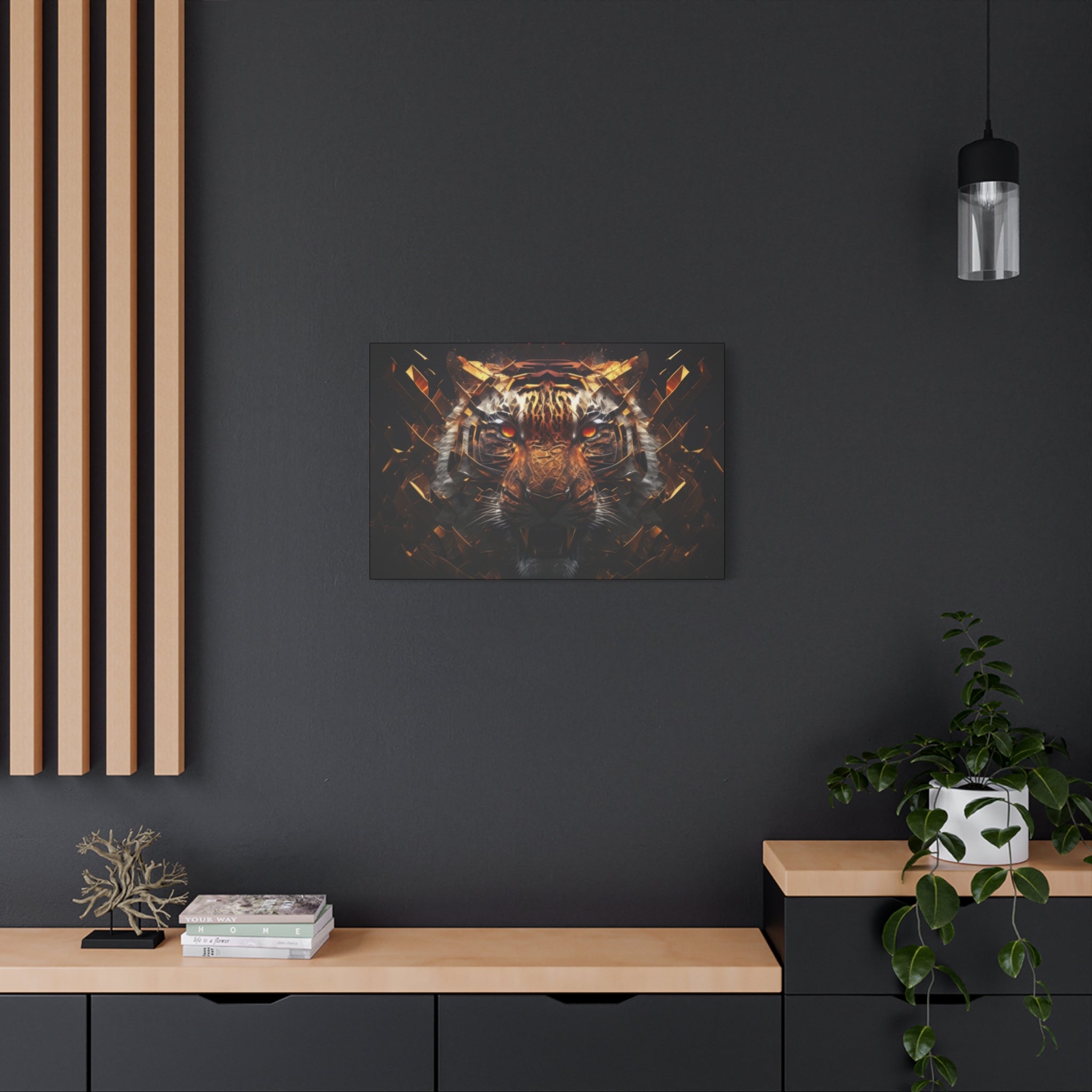 canvas-print-tiger-face-predator-fantasy-art-home-living-room-decor-matte-stretched-wall-art-animal-art-tiger-canvas