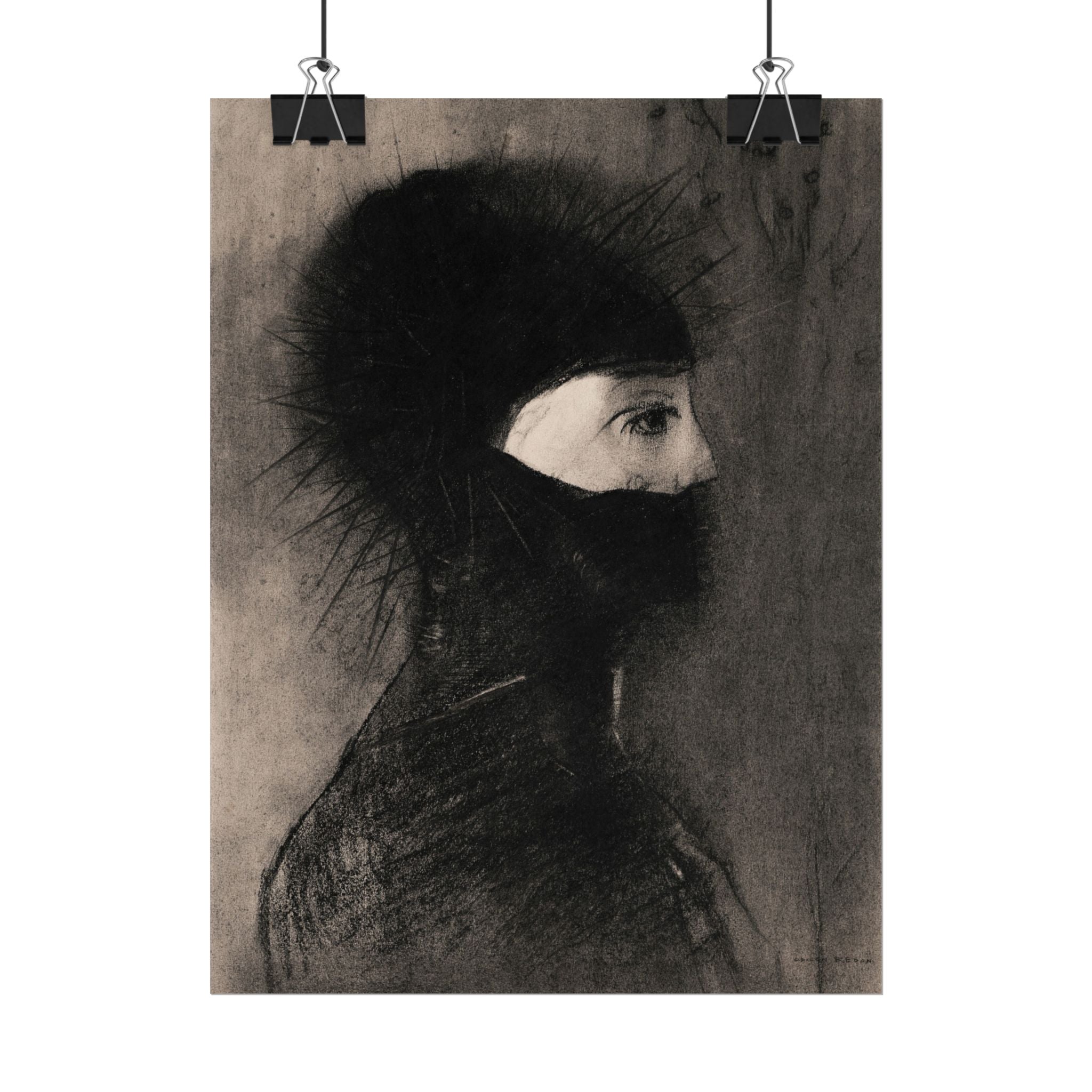 armor-by-odilon-redon-poster-print-vintage-woman-illustration-post-impressionism-art-wall-decor
