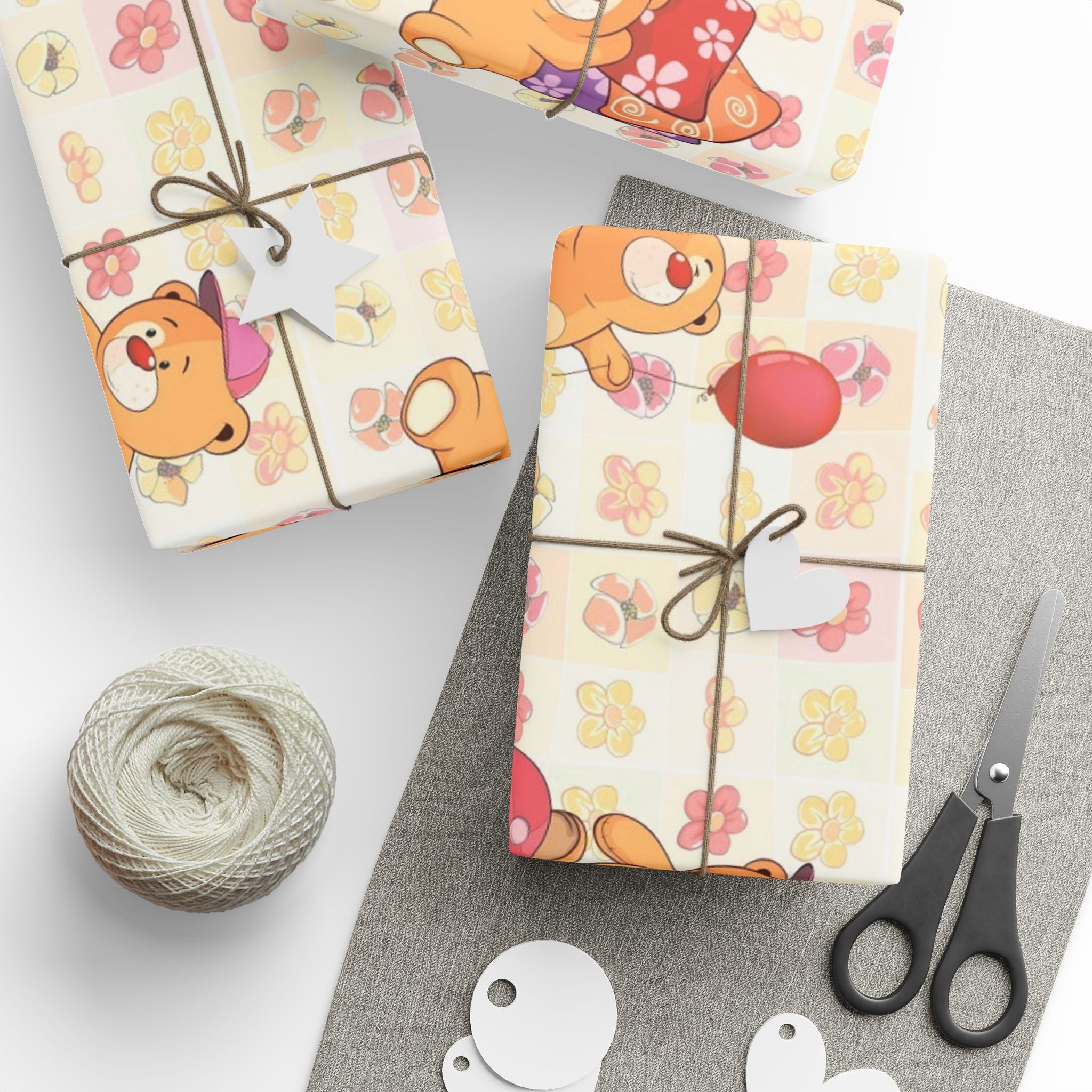 teddy-bear-party-gift-wrap-paper-for-birthdays-and-holidays-32x72-fun-wrapping-sheets-baby-gift-wrap-celebratory