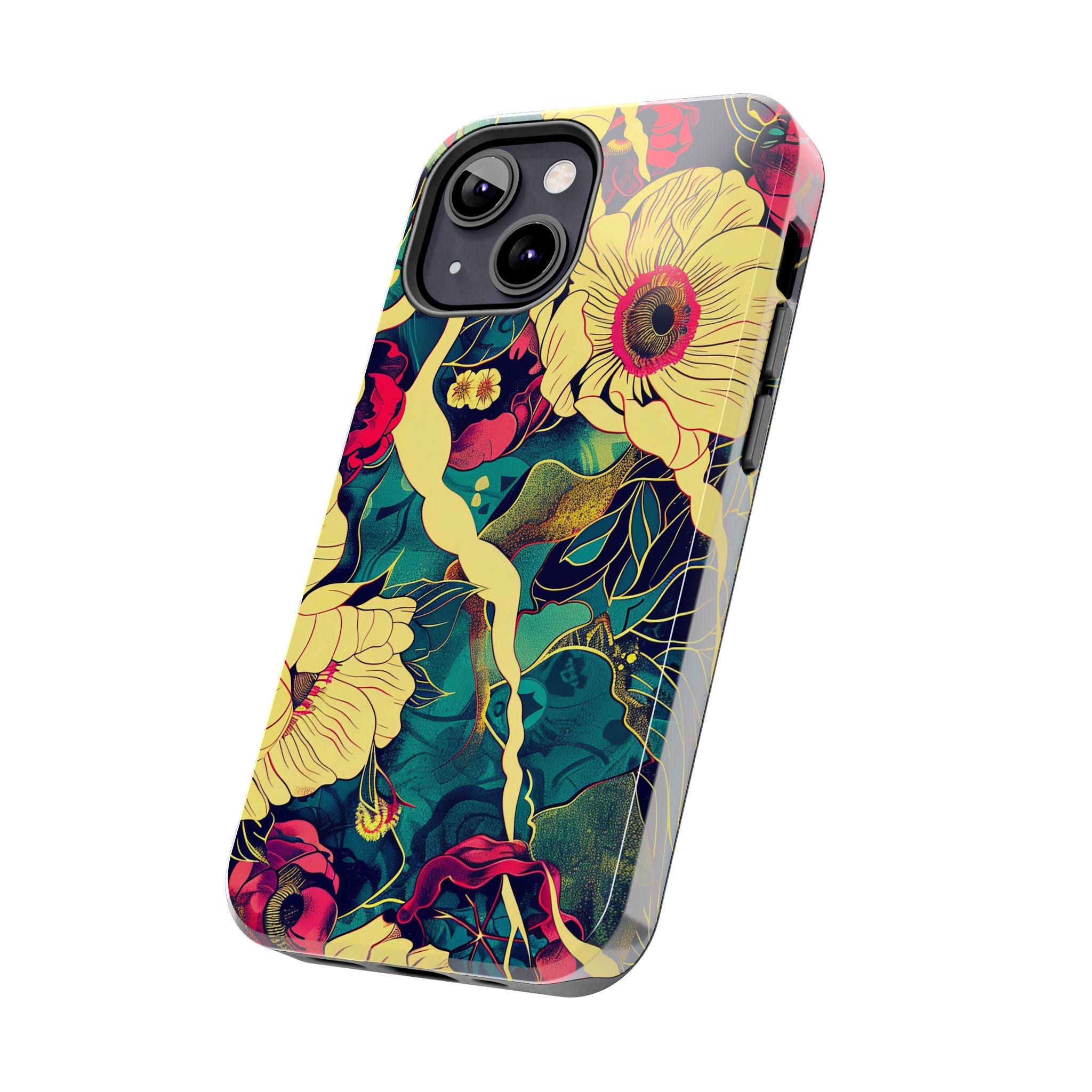 iphone-tough-case-retro-japanese-flowers-floral-phone-cover-vintage-japanese-style-protective-phone-case-asian-floral-design-