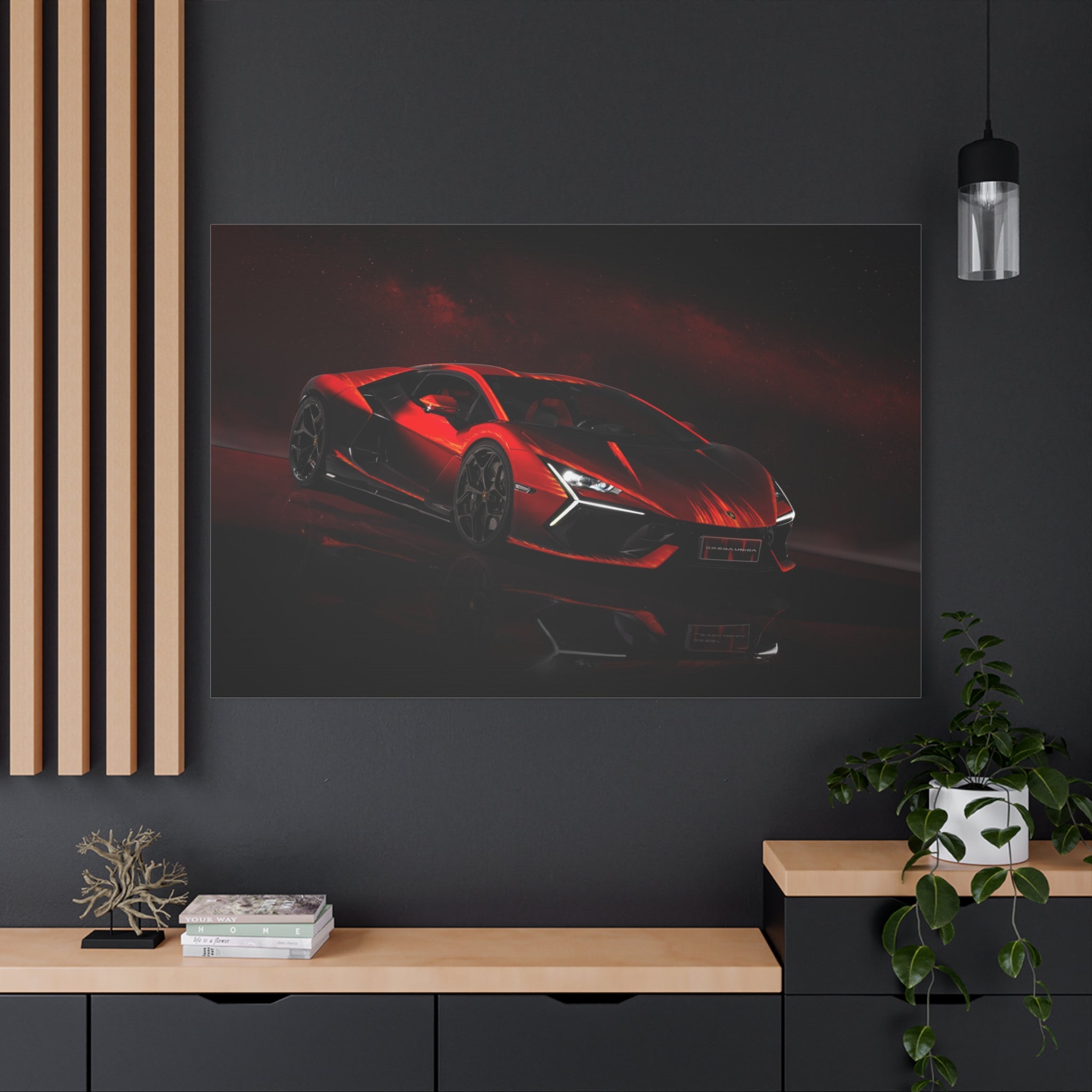 canvas-print-red-lamborghini-matte-finish-super-cars-stretched-wall-art-luxury-car-decor-gift-for-car-enthusiasts-home-office