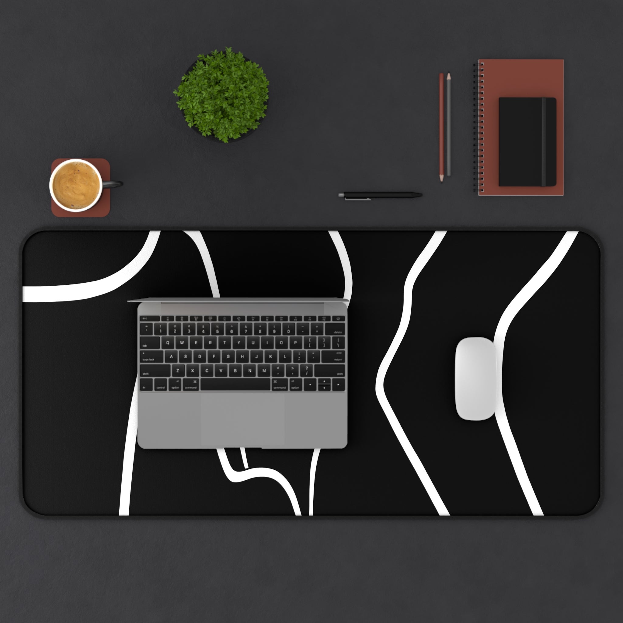 abstract-lines-monochrome-mouse-pad-black-and-white-face-desk-mat-sleek-black-and-white-desk-pad-modern-minimalist-mouse-pad