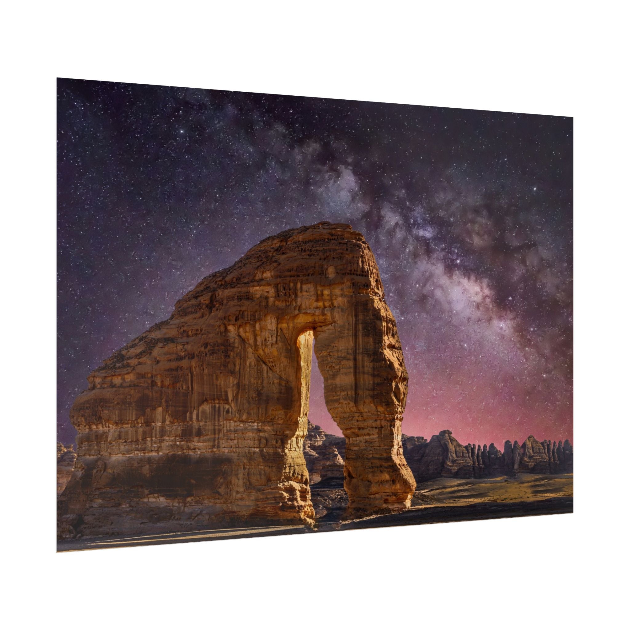 desert-landscape-poster-print-milky-way-poster-wall-art-milky-way-decor-artwork-unique-home-decor-starry-night-picture