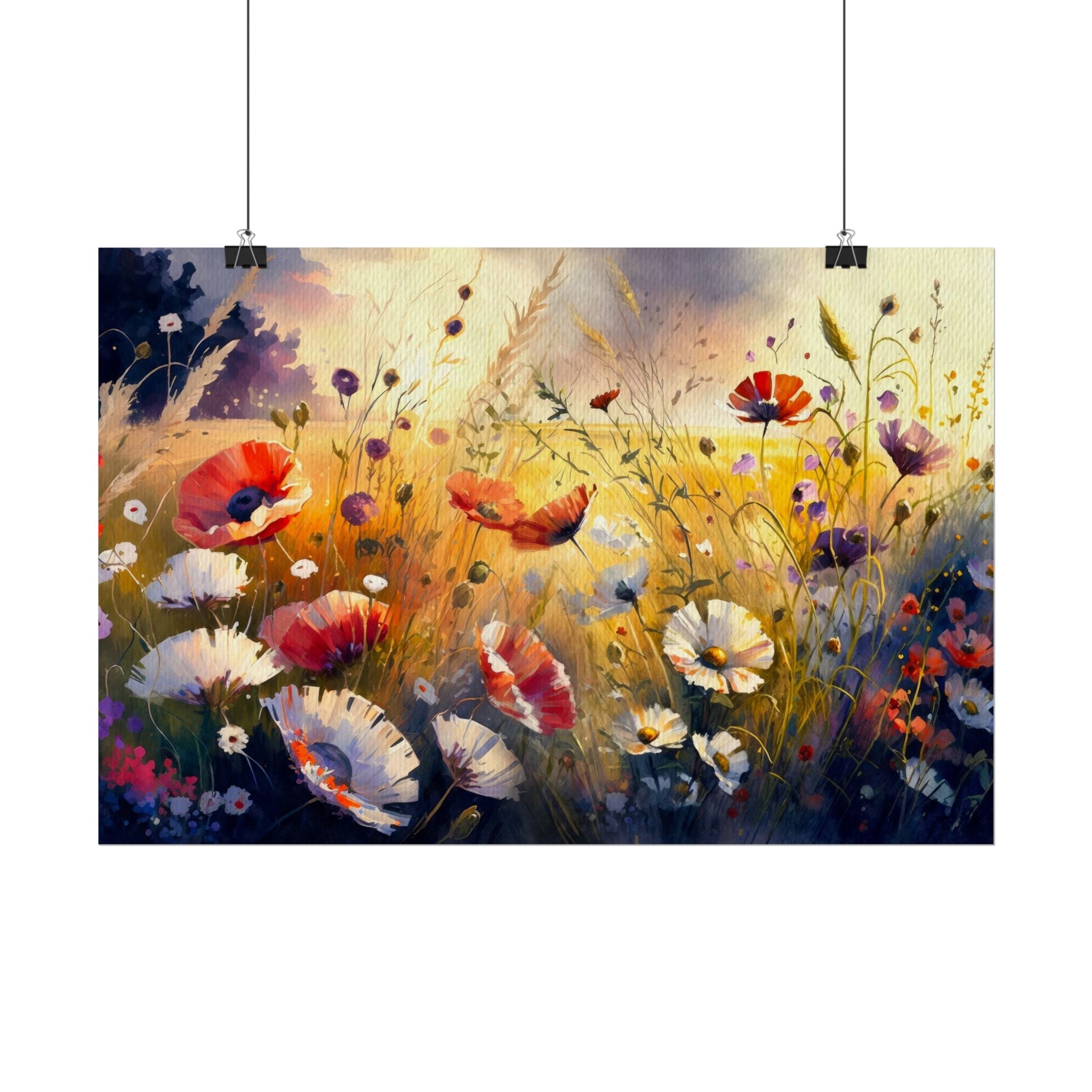 wild-flower-market-poster-wall-decor-floral-home-decor-vintage-botanical-landscape-farm-house-wall-art-field-of-flowers-print