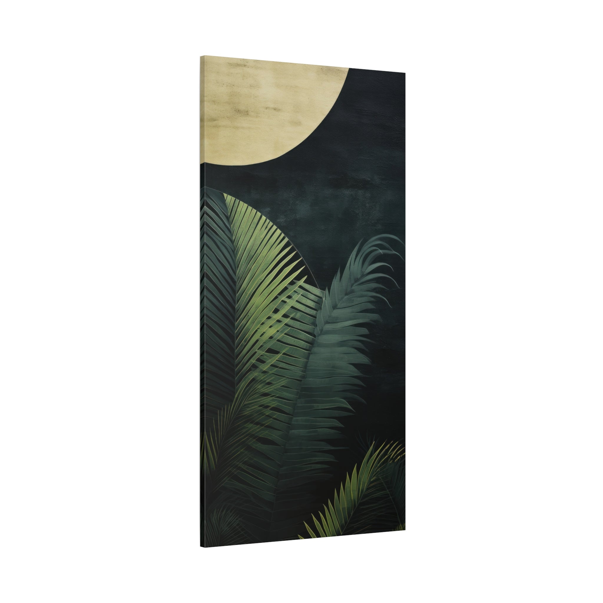 canvas-wall-art-jungle-outdoors-painting-nature-green-decor-nature-wall-art-stretched-matte-canvas-print-housewarming-gift
