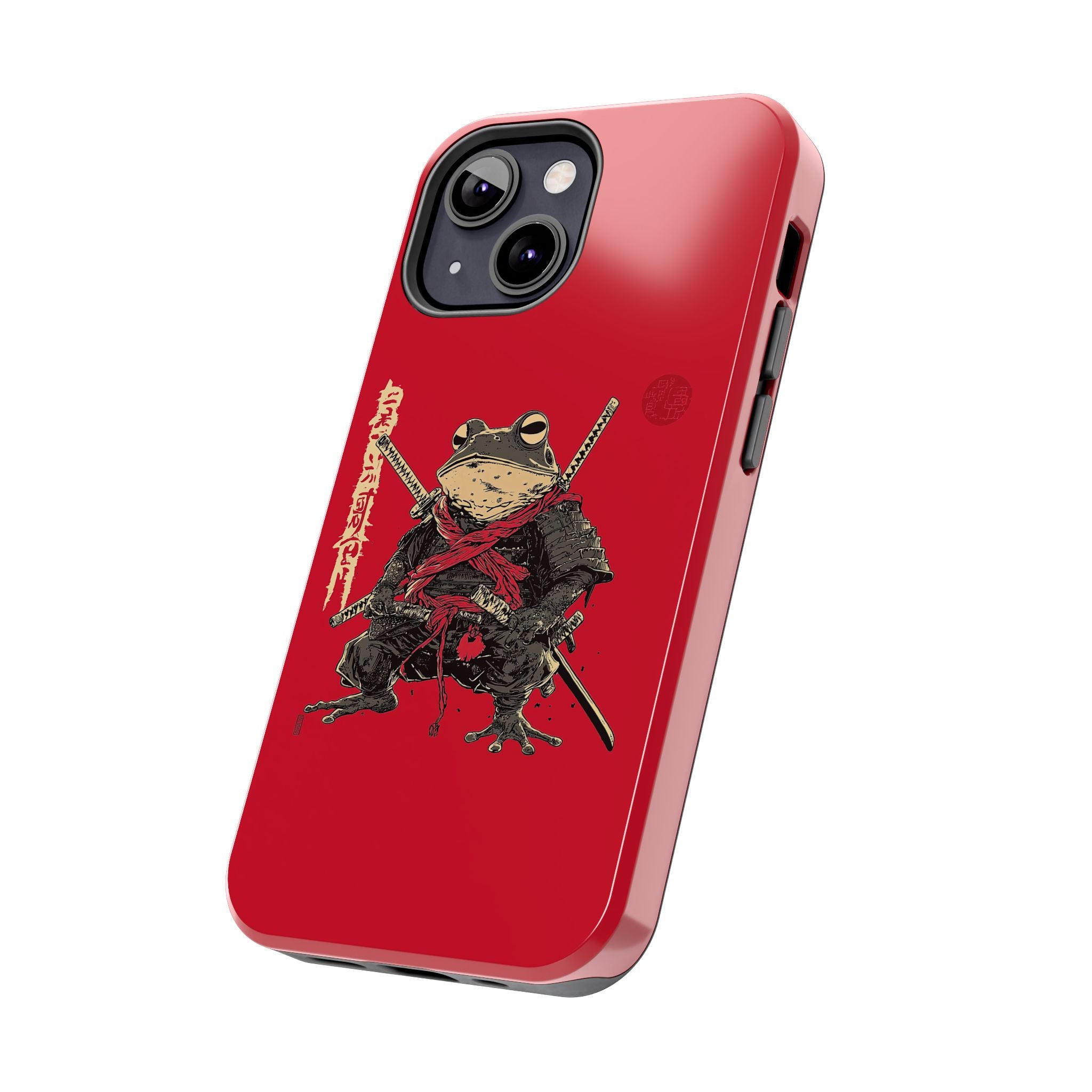 retro-vintage-ninja-frog-iphone-tough-case-red-sun-japanese-samurai-frog-design-stylish-tough-protector-red-iphone-case