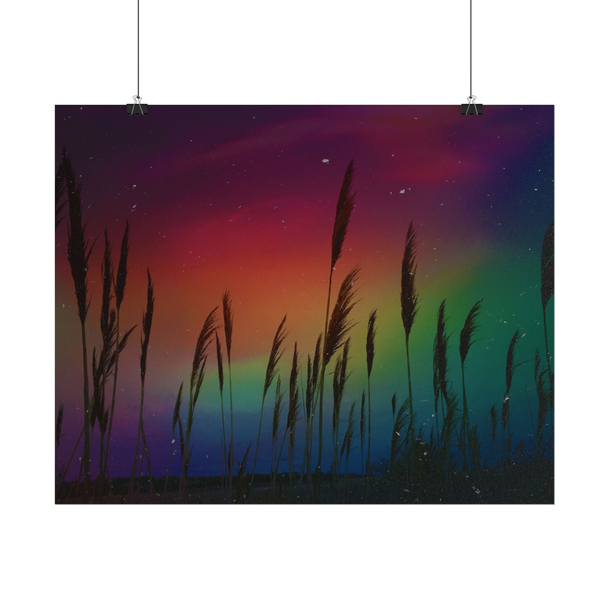 aurora-borealis-poster-wall-art-scenery-northern-lights-poster-print-home-wall-decor-starry-night-picture-housewarming-gifts-