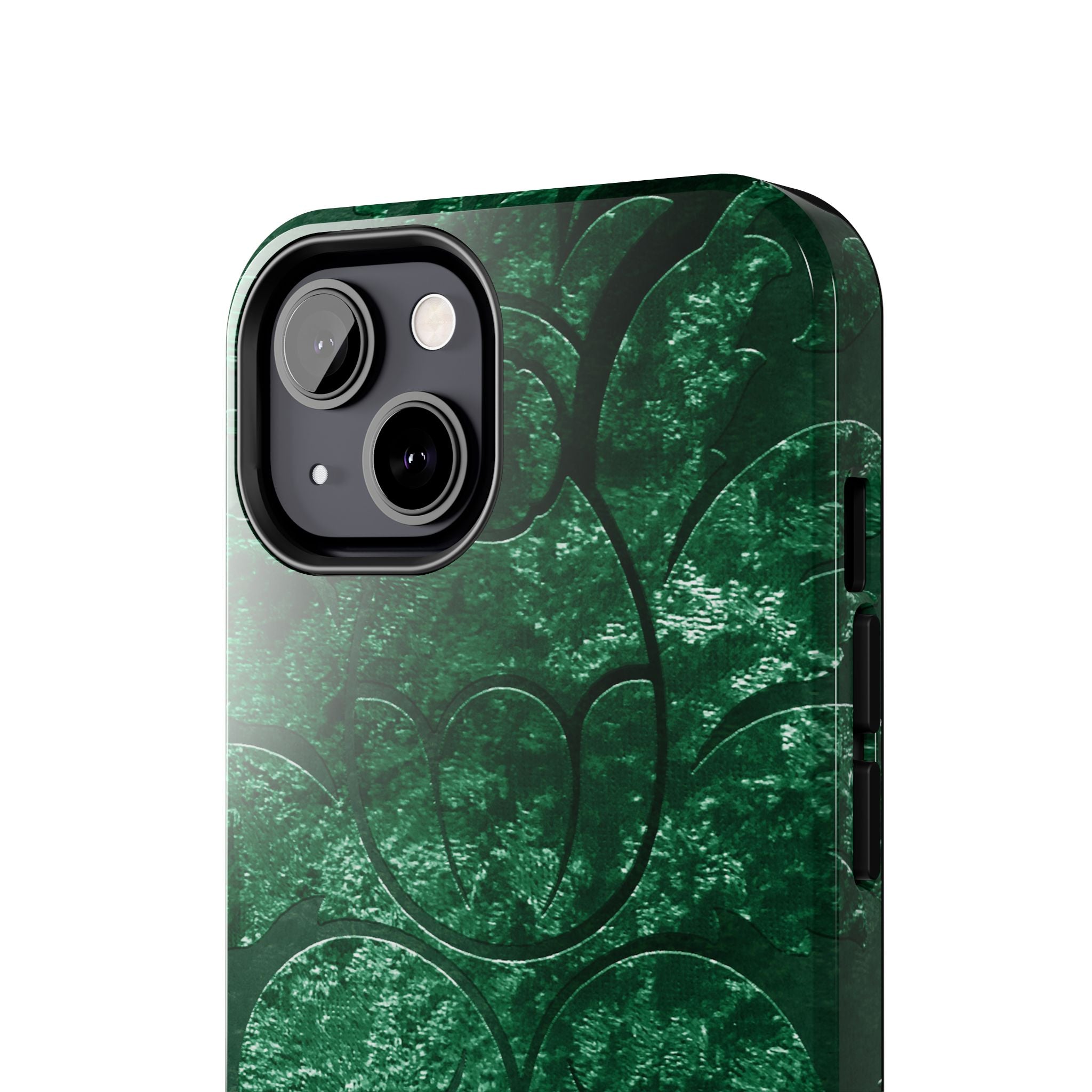 embossed-emerald-velvet-tough-iphone-case-protective-iphone-cover-heavy-duty-iphone-case-rugged-phone-case-durable-smartphone