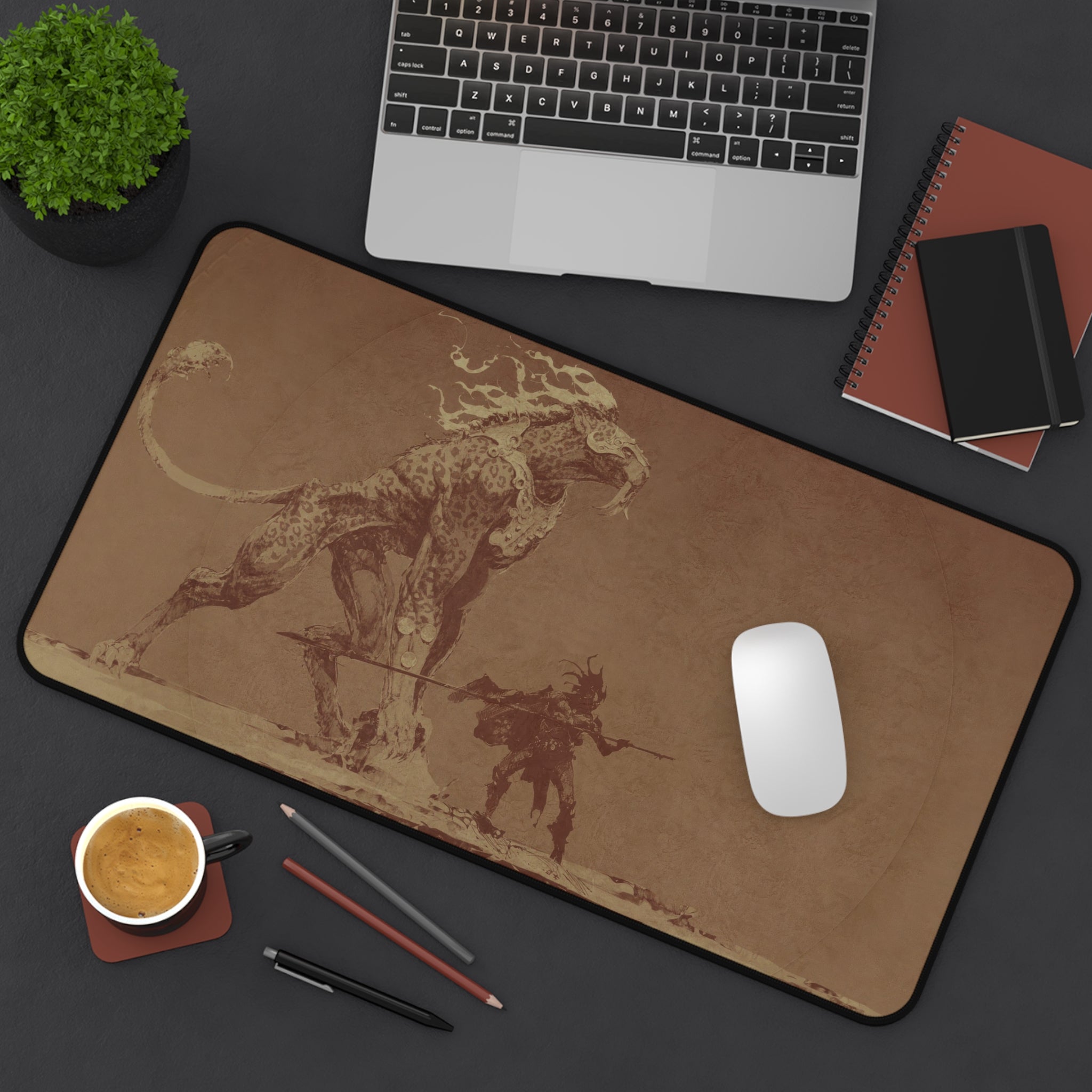 diablo-4-spiritborn-jaguar-warrior-gaming-mouse-pad-xl-desk-mat-gothic-desk-pad-diablo-iv-large-comp